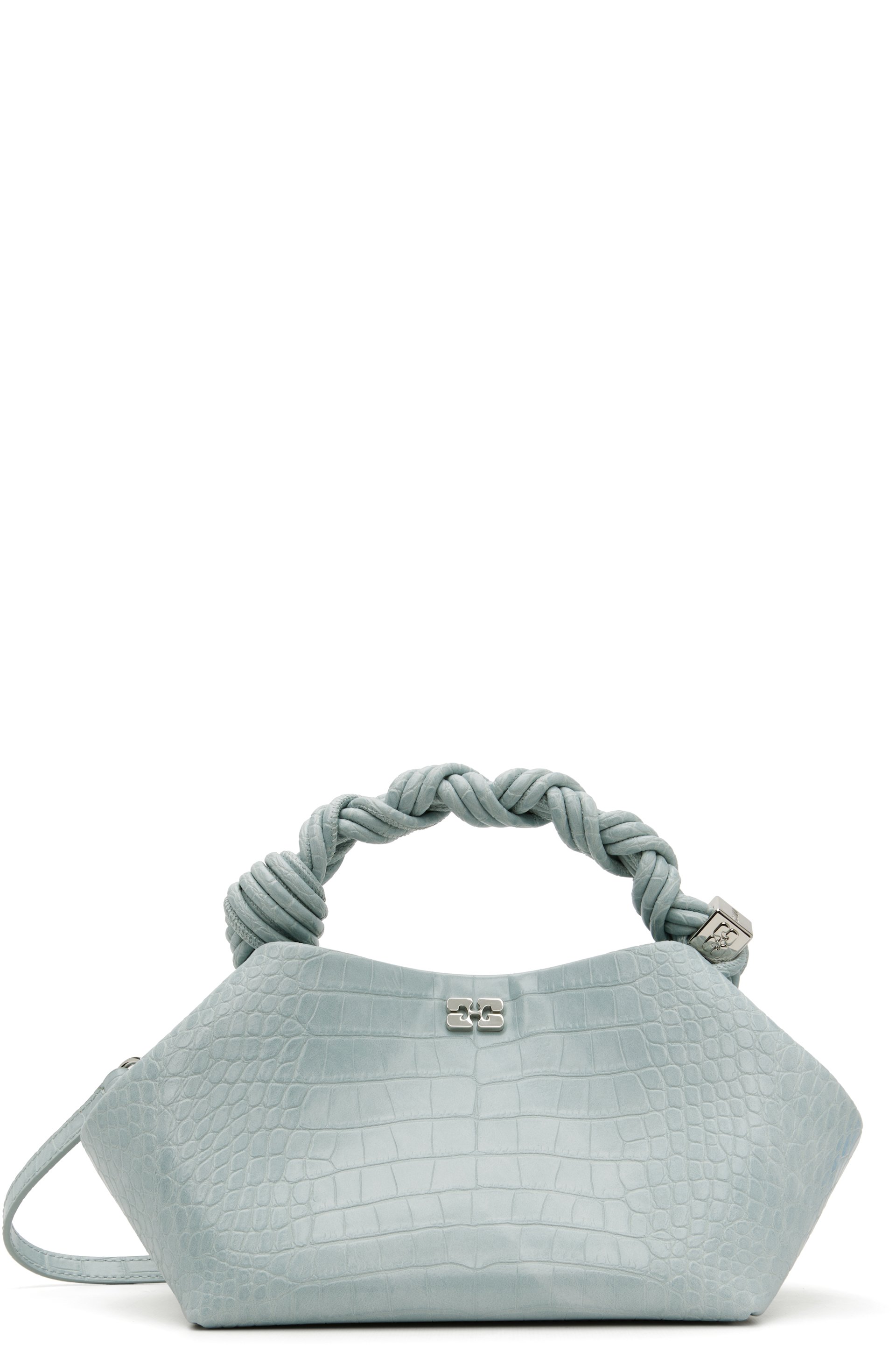 GANNI - Petit sac bleu - Bou