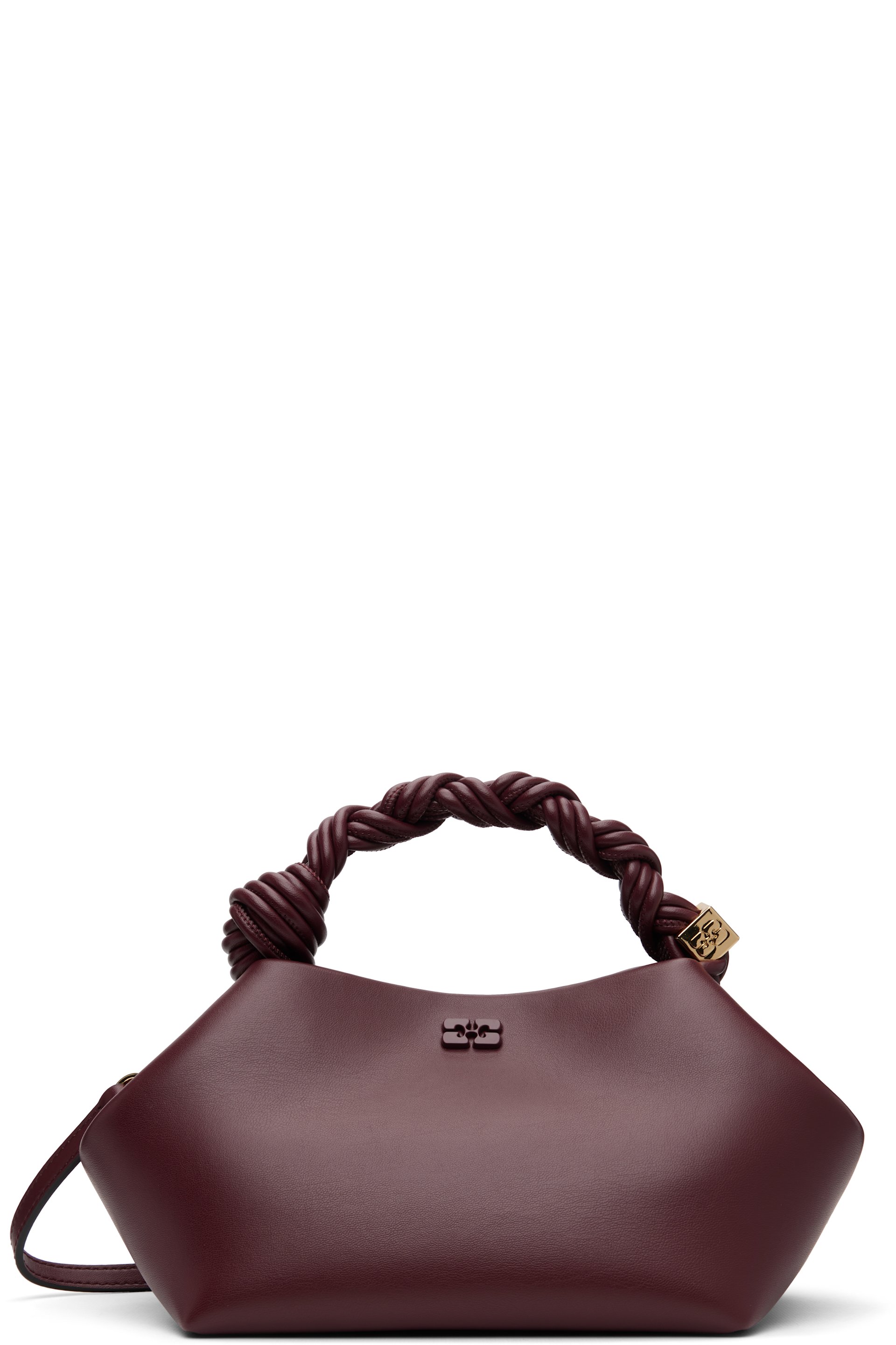 GANNI - Petit sac bourgogne - Bou