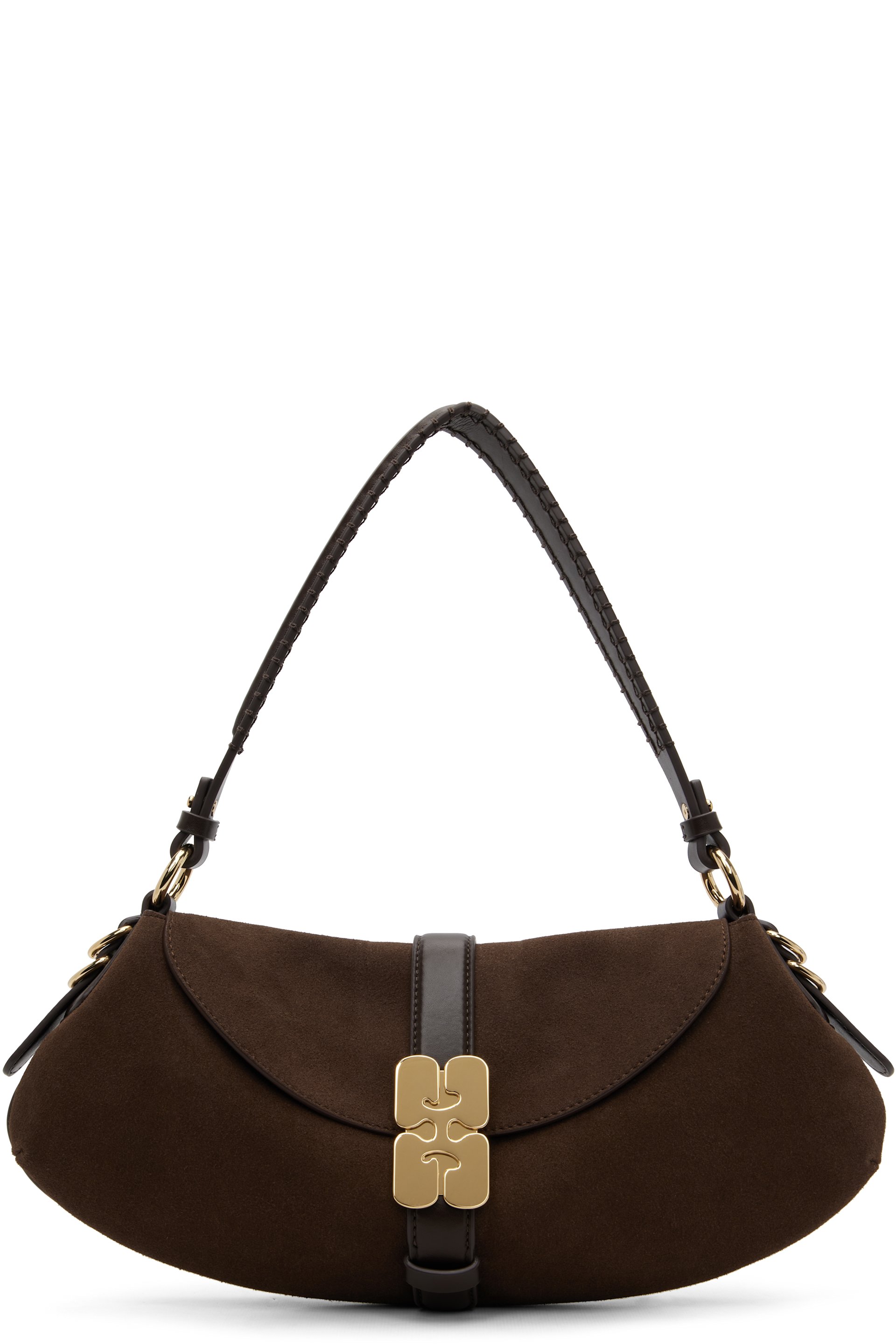 GANNI - Sac B-Kat brun