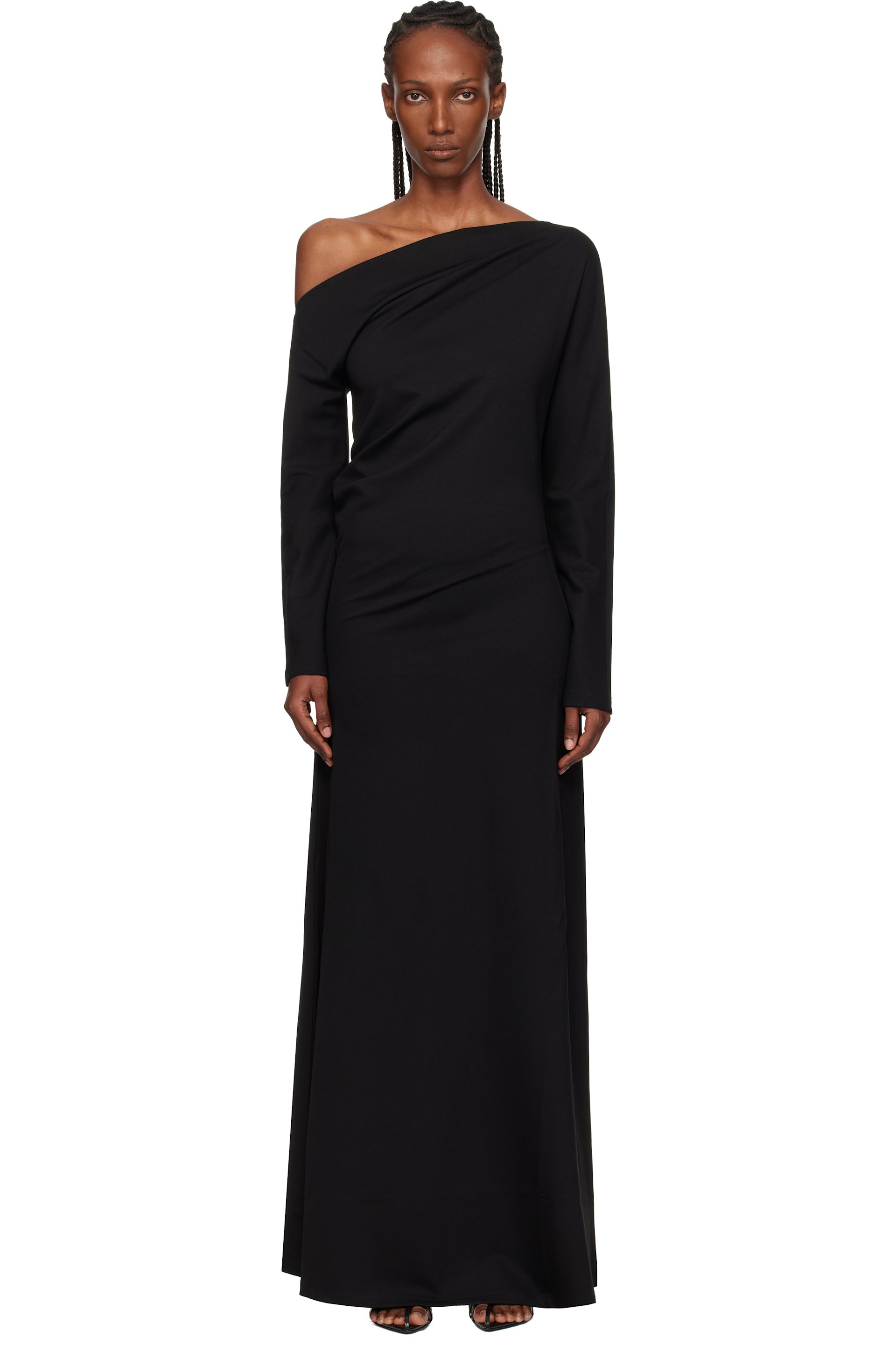 la perla evening dresses Andrea and Leo MA102 Long Formal Dress Rose Champagne / 16 main image 1
