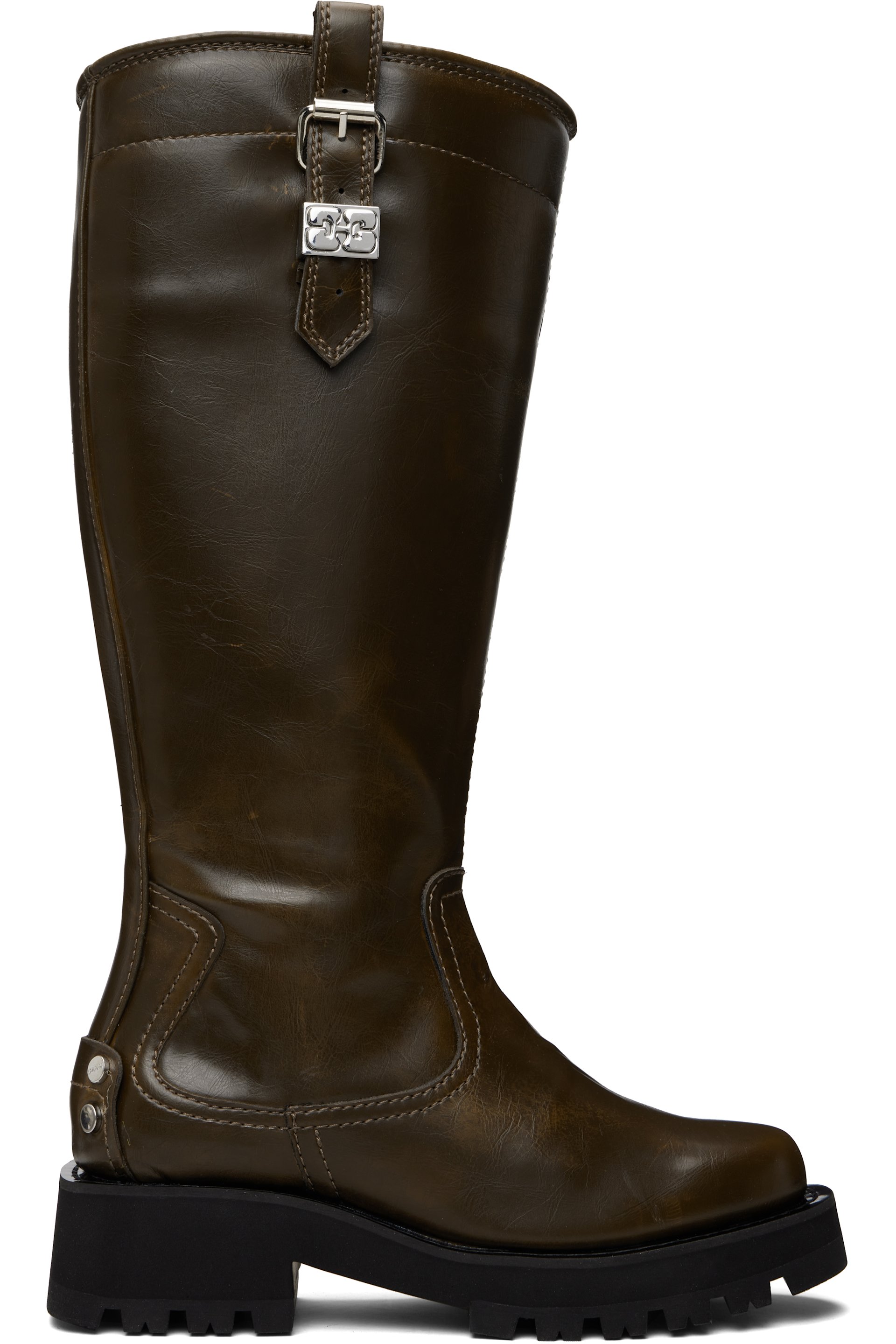 GANNI Boots for Women | SSENSE