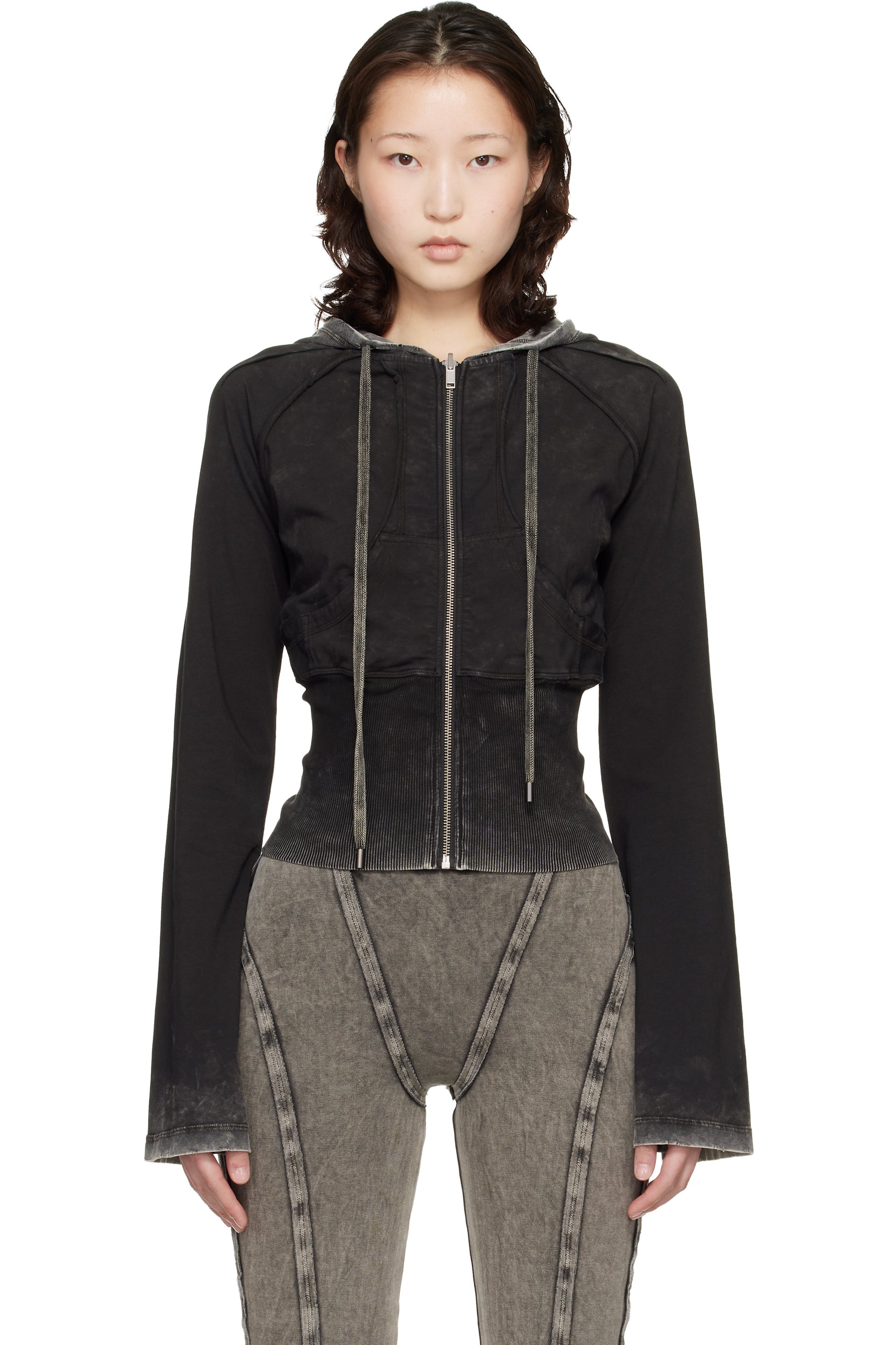 KNWLS - Pull à capuche Bellona noir