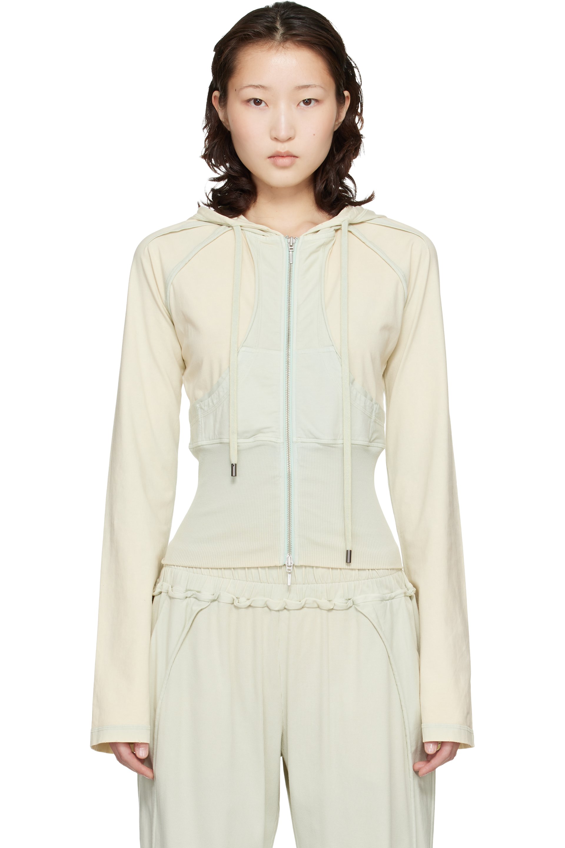 KNWLS - Pull à capuche Bellona vert