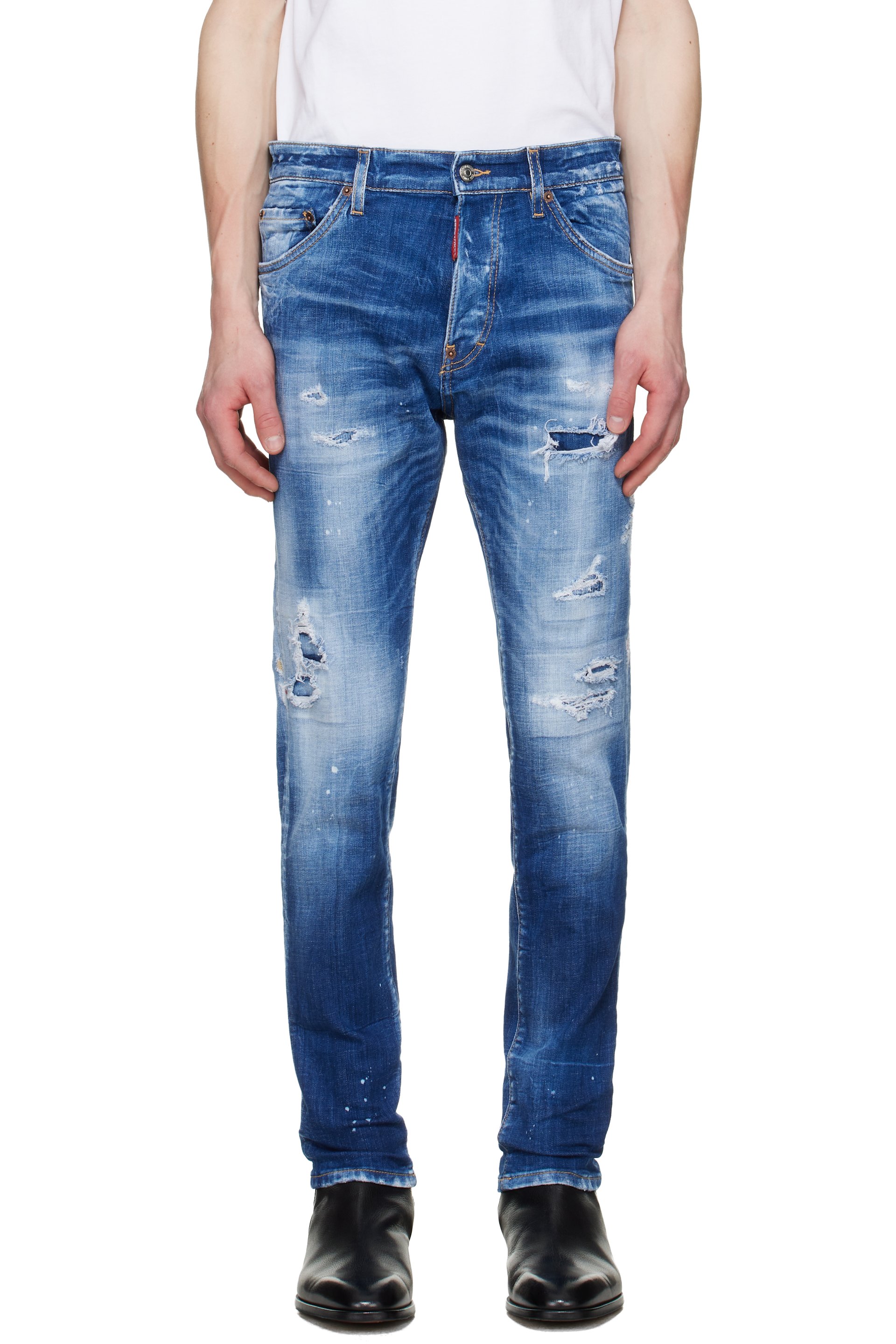 Dsquared2 - Blue Teddy Jeans