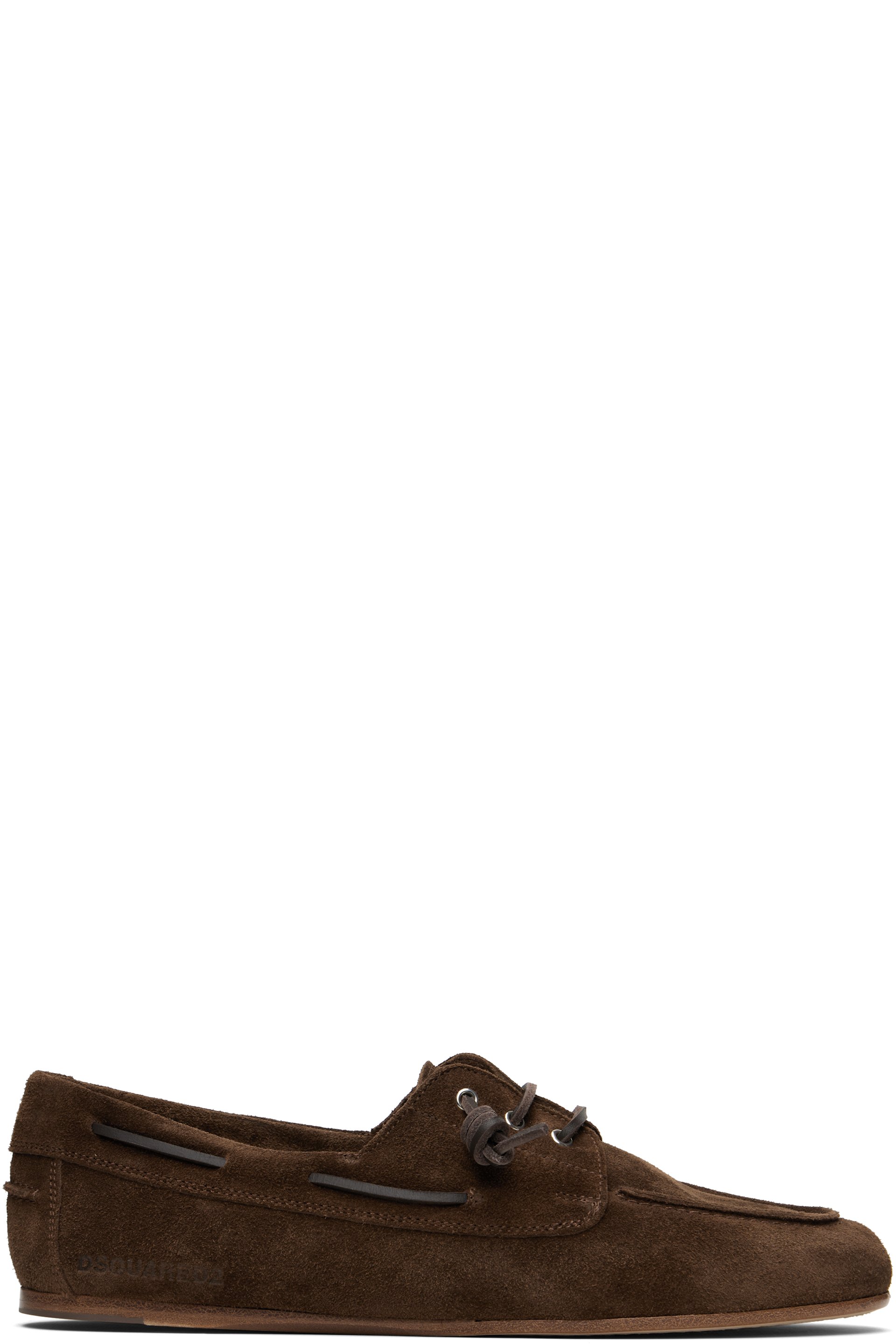 Dsquared2 - Brown D2 College Boat Shoes
