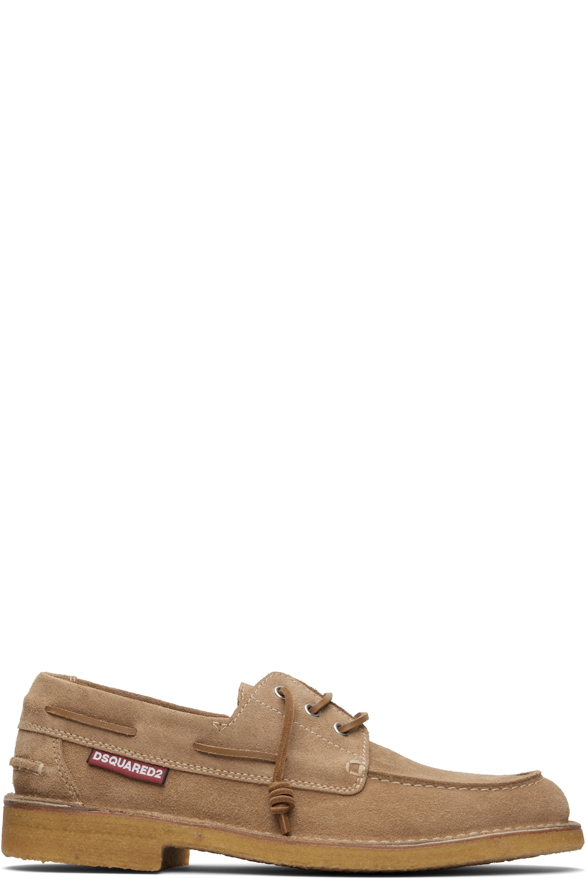 Dsquared2 - Tan Neoclassic Boat Shoes