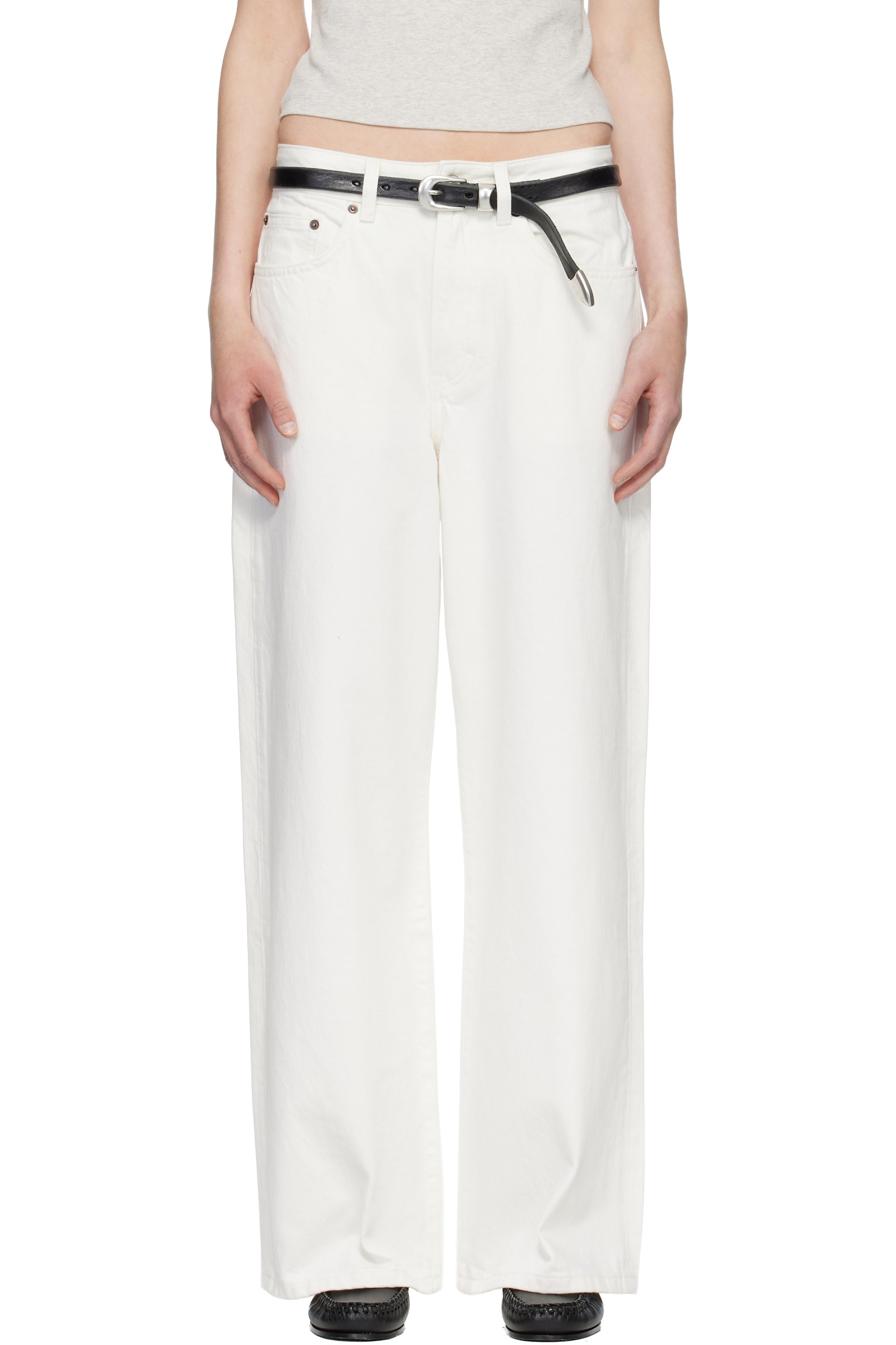 Jeanerica - Jean Belem blanc