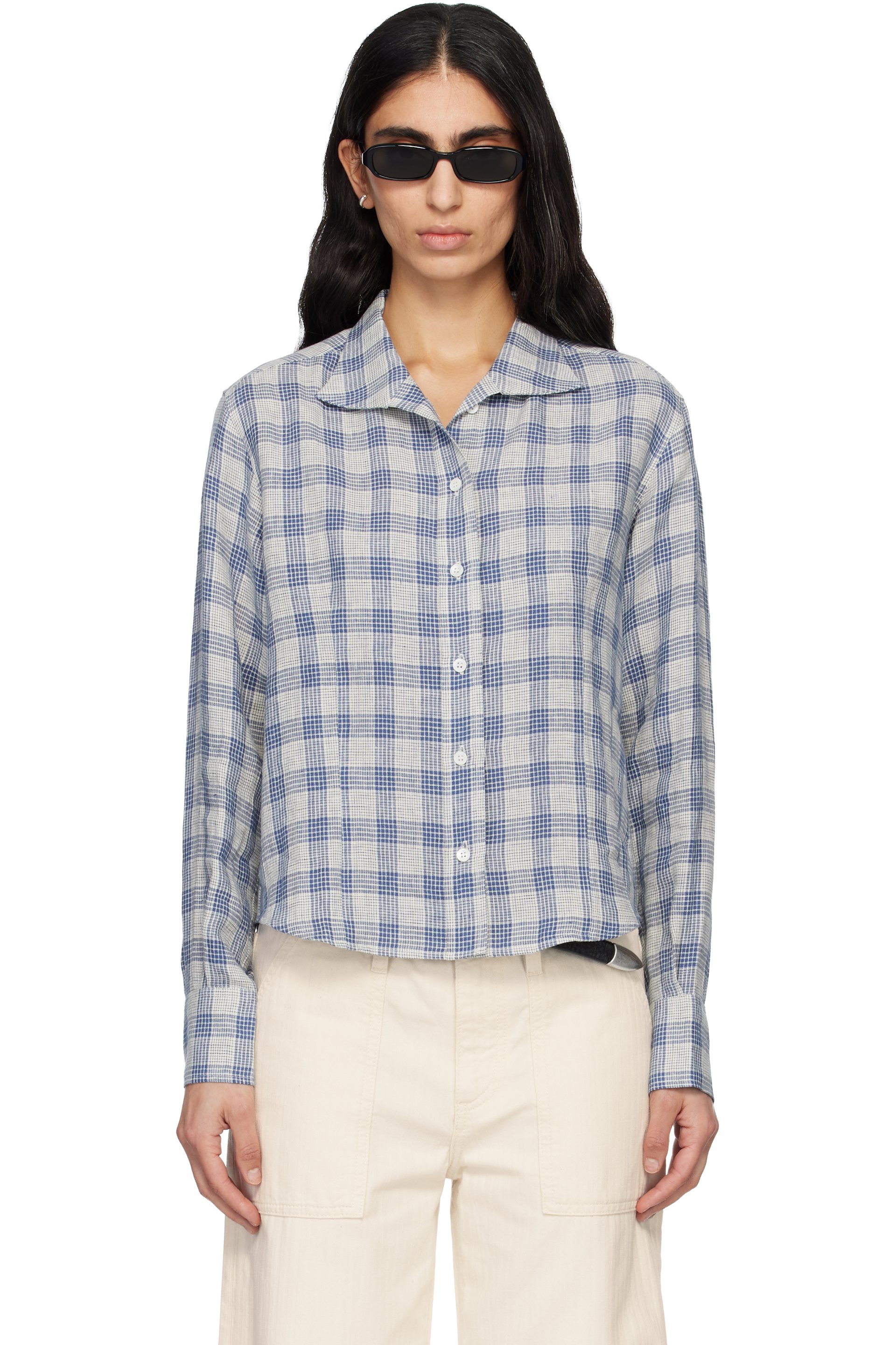 Jeanerica - Chemise Vera bleue