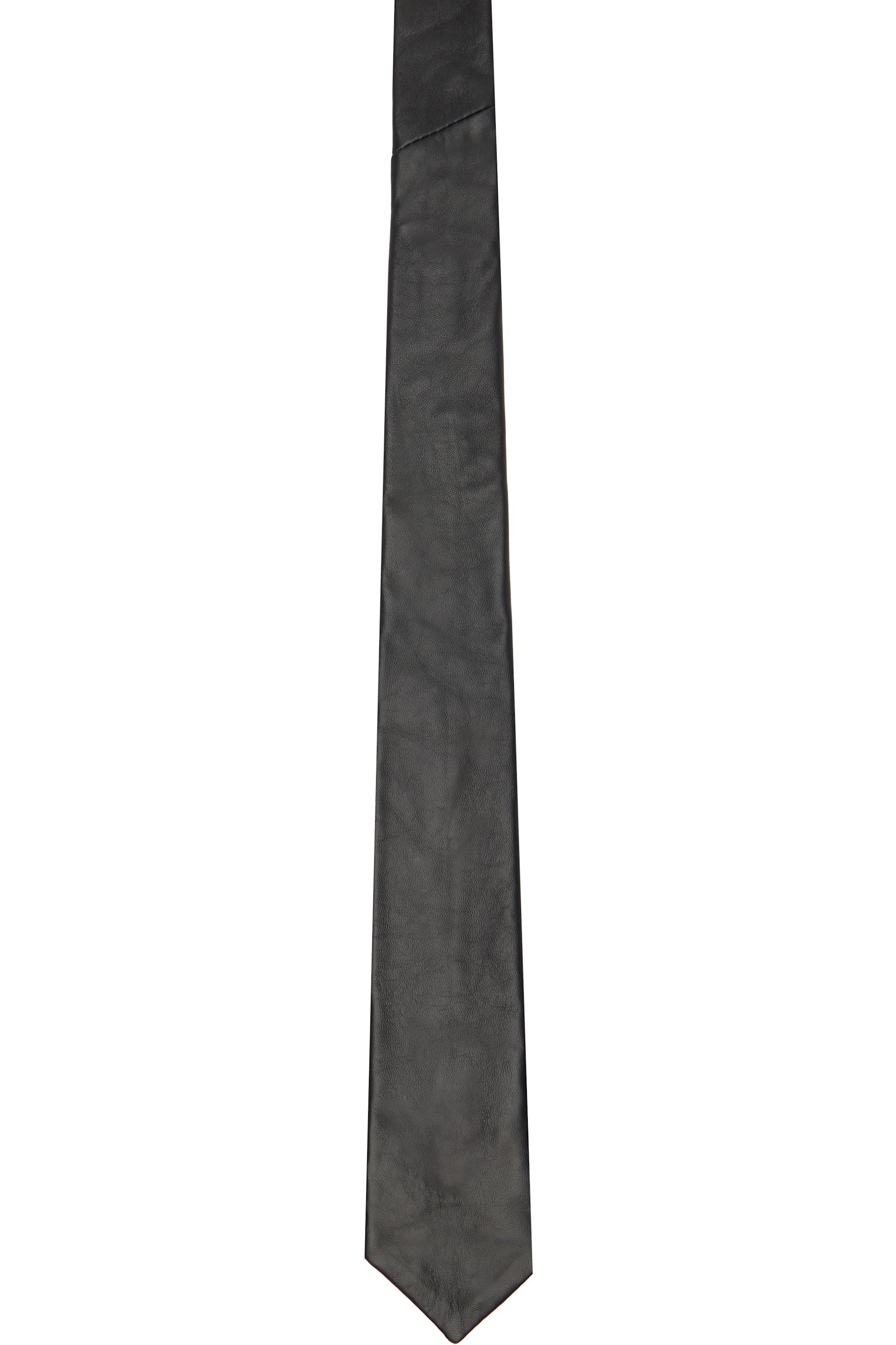Deadwood - Black Timo Leather Tie