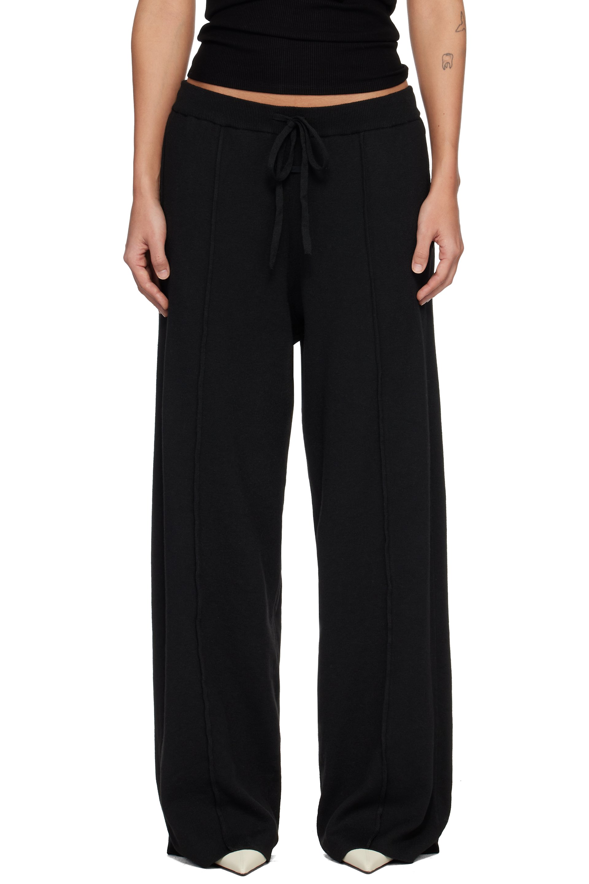 Fear of God ESSENTIALS - Black Relaxed Lounge Sweatpants