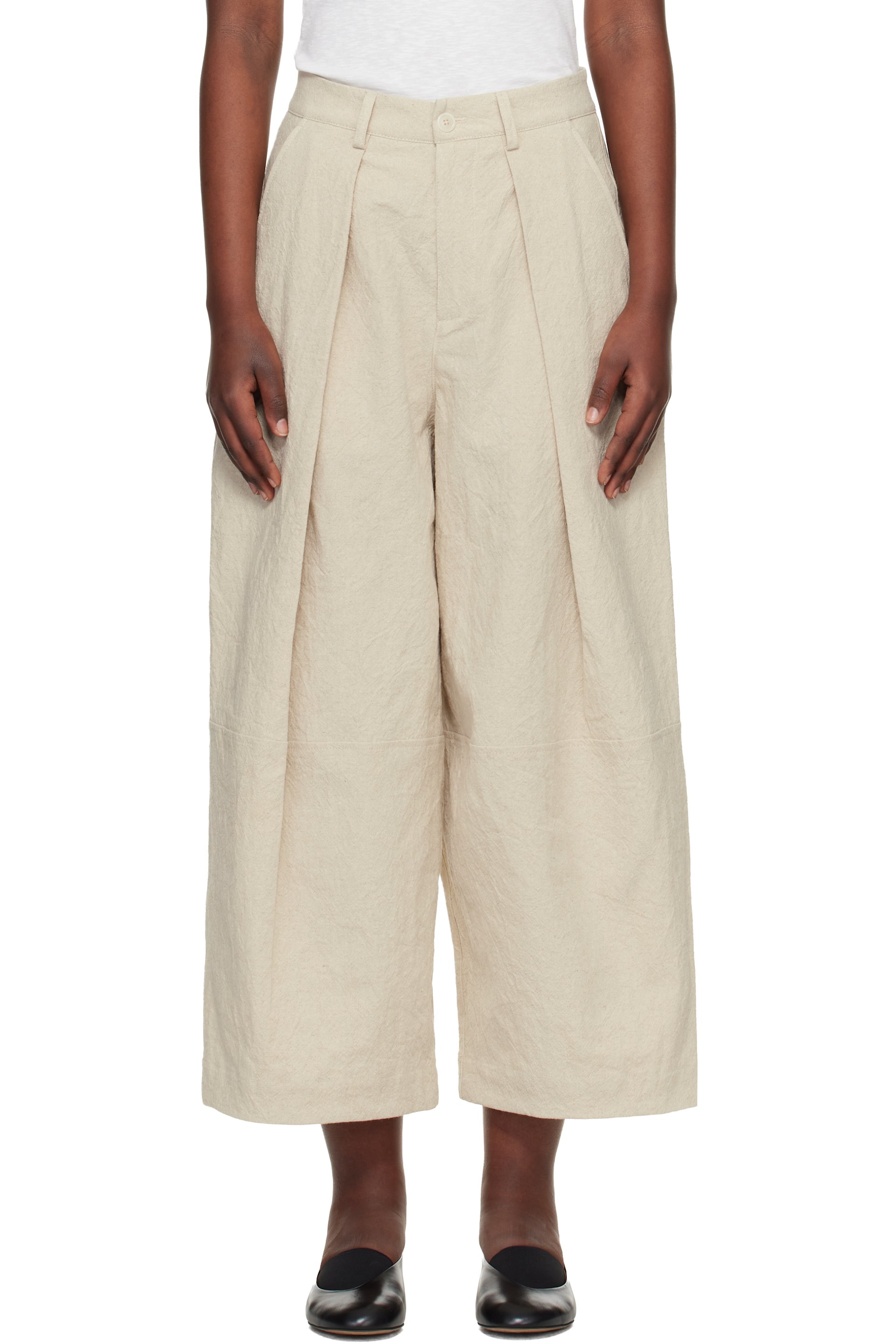 YMC - Pantalon Deadbeat beige