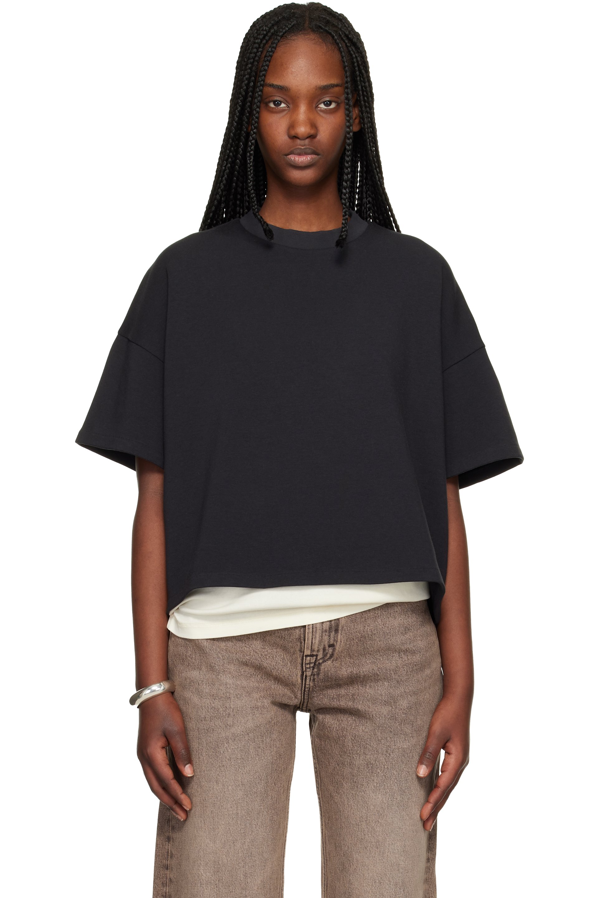 Fear of God ESSENTIALS - Black Boxy T-shirt