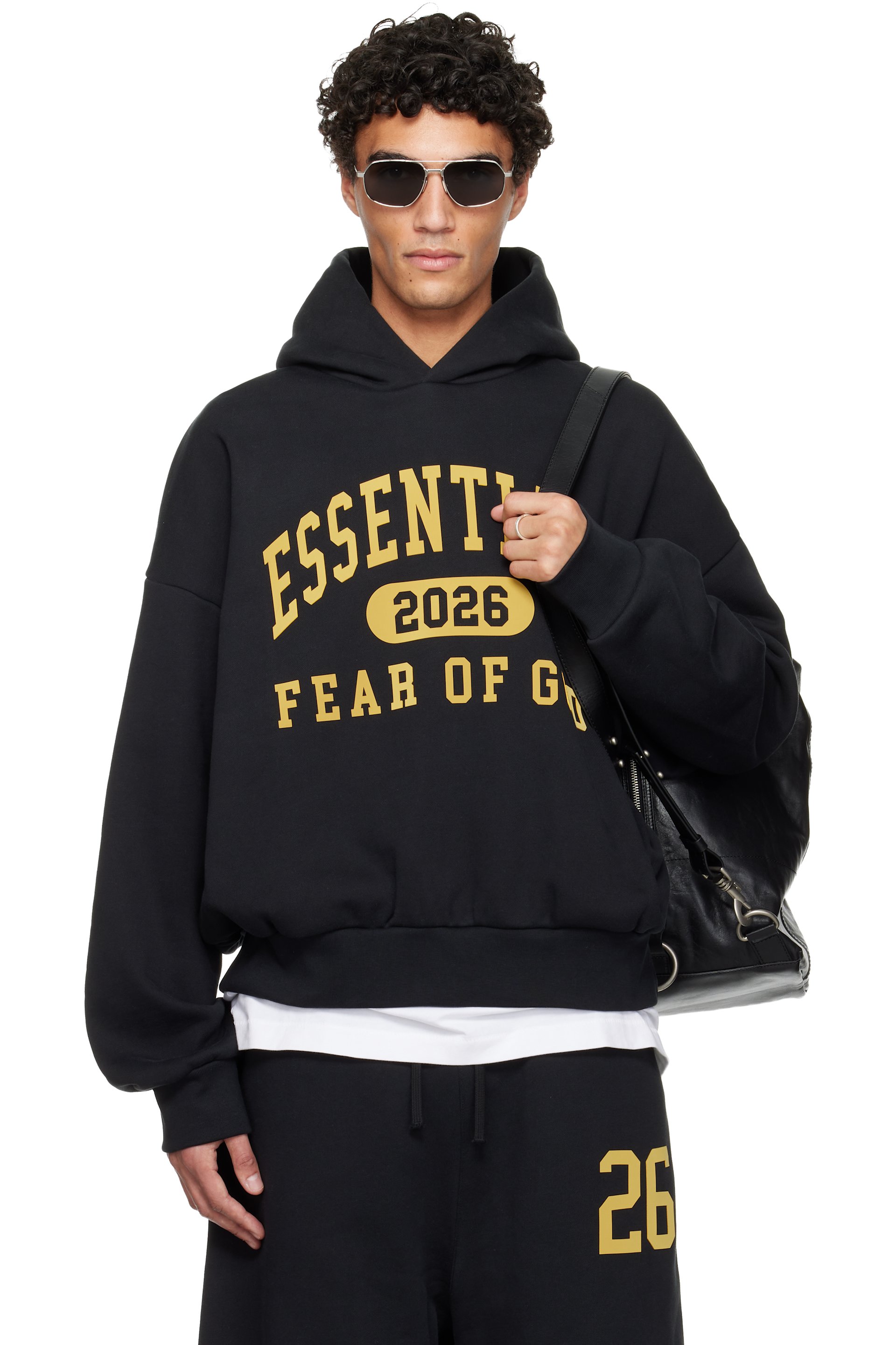 Fear of God ESSENTIALS - Black Holiday Classic Hoodie