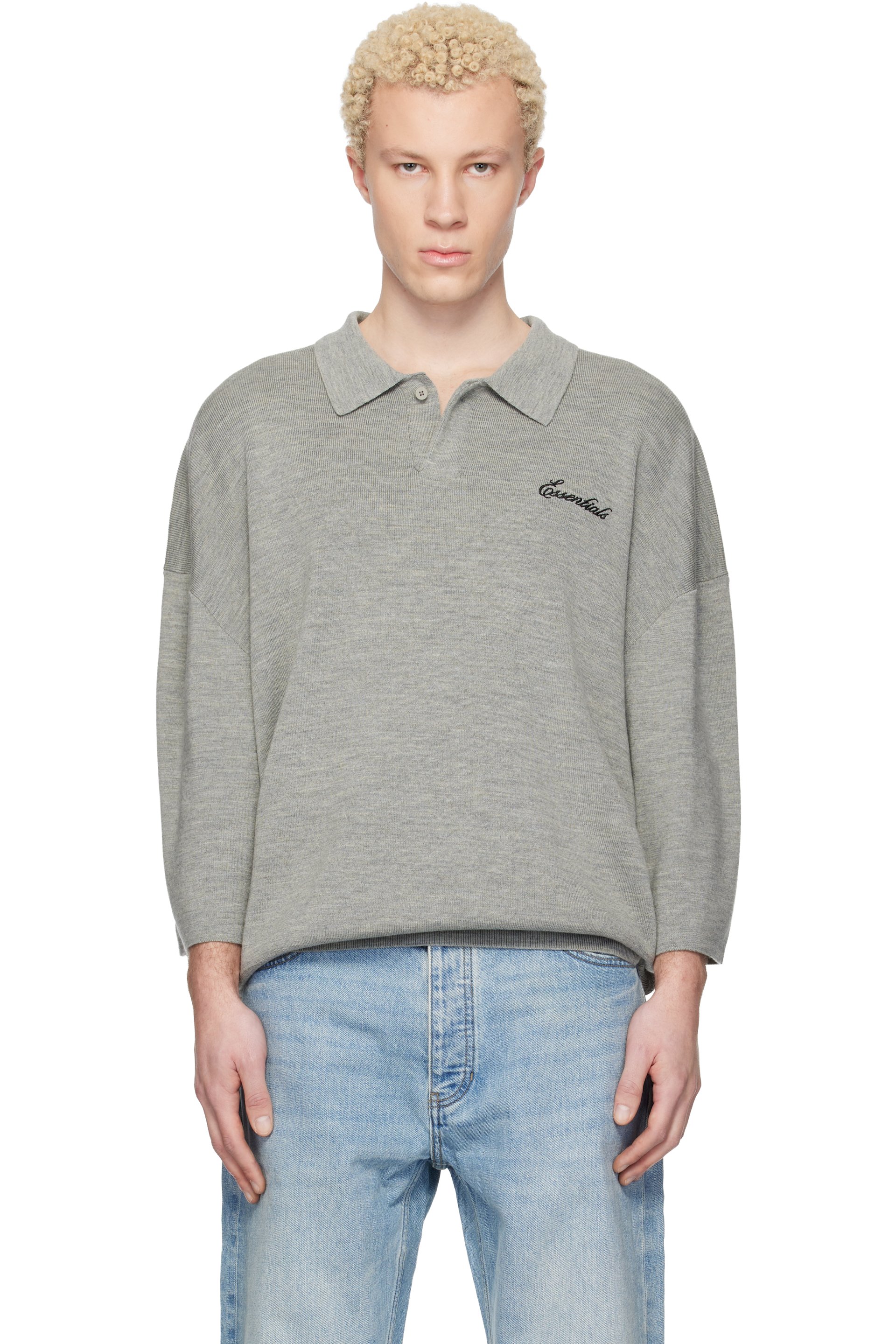 メンズ用 Fear of God ESSENTIALS ポロシャツ | SSENSE 日本