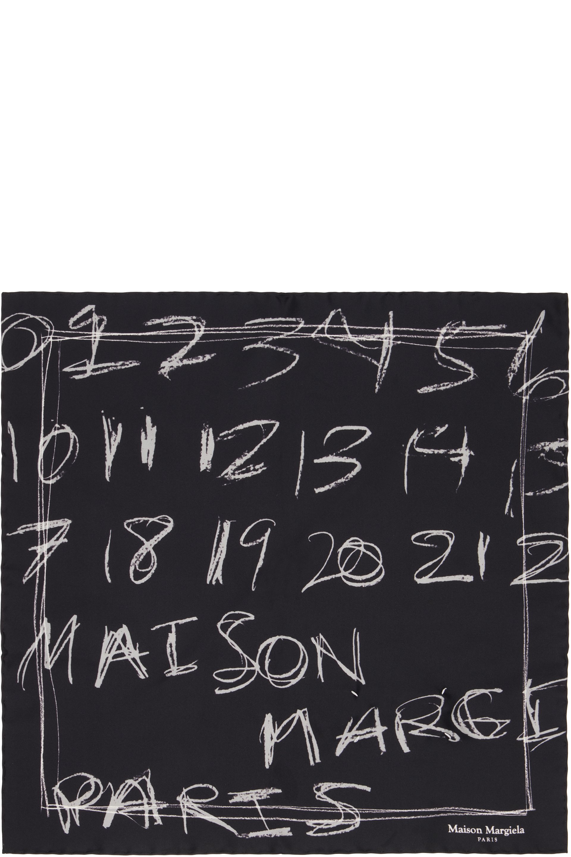 Maison Margiela - Foulard noir