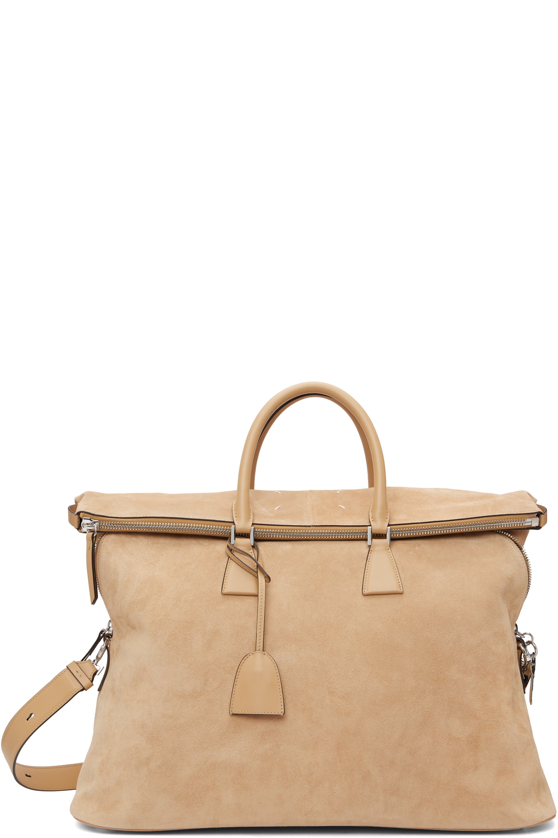 Maison Margiela - Très grand sac souple brun clair - 5AC