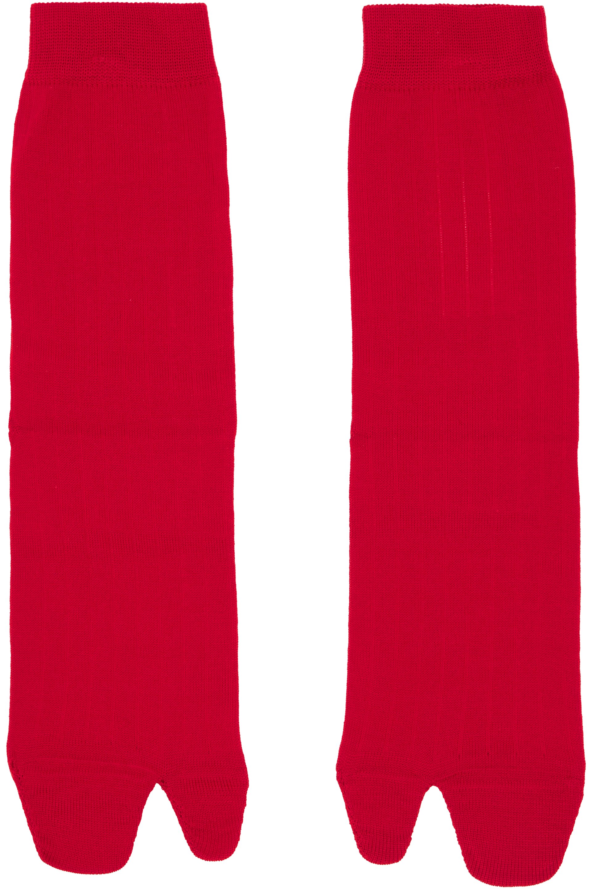 Maison Margiela - Red Tabi Socks