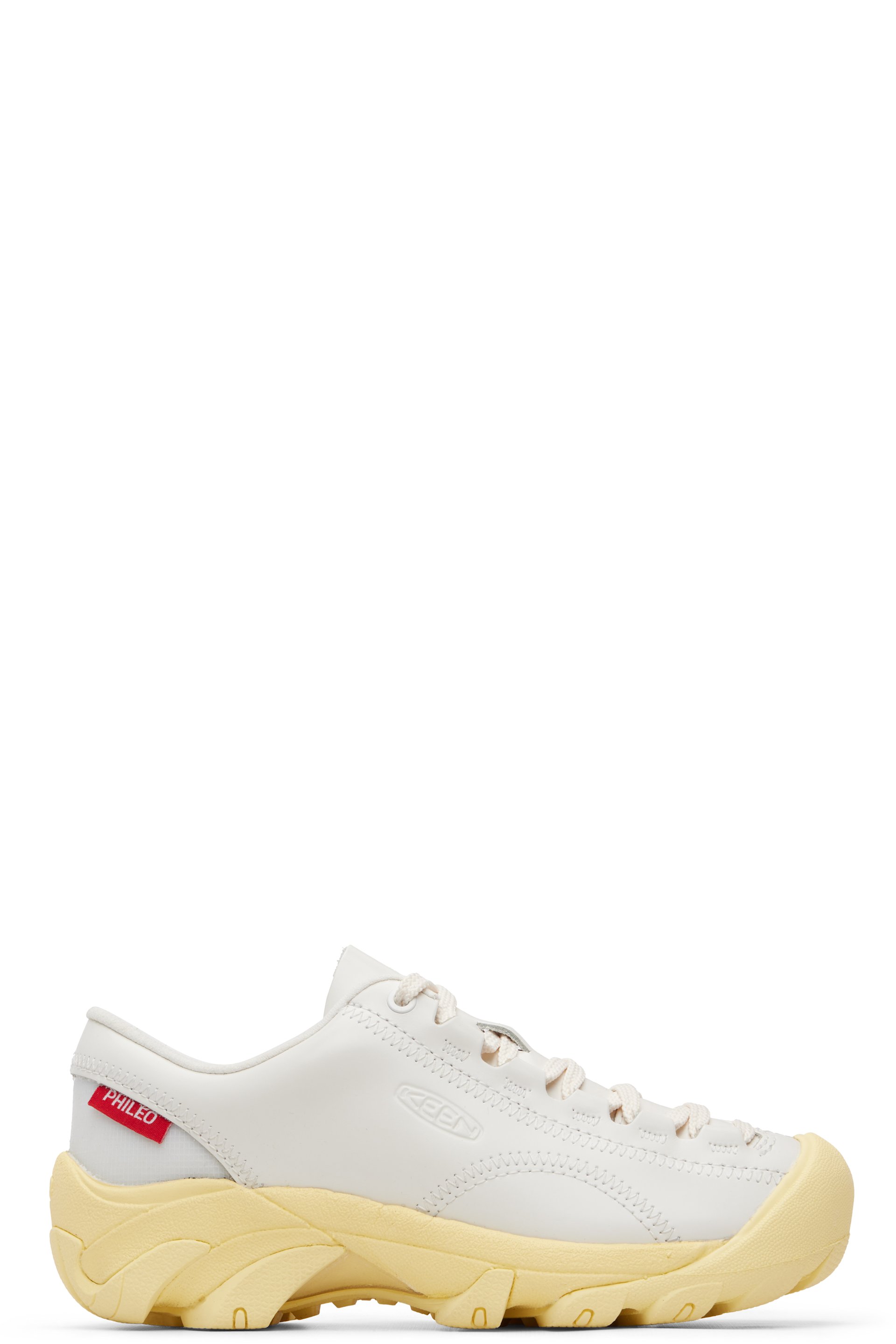 KEEN - White & Yellow PHILEO Edition Targher Sneakers