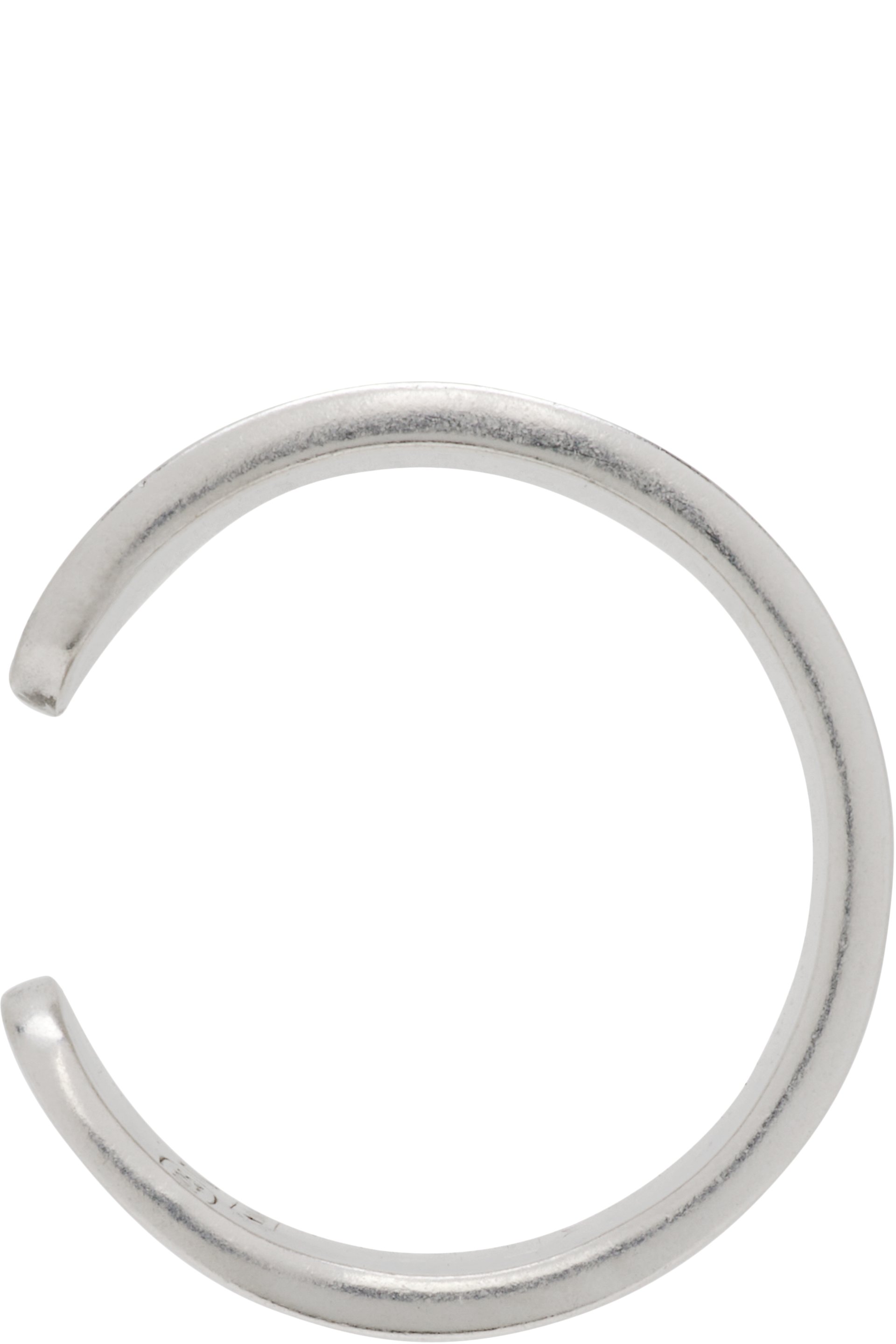 Maison Margiela - Bijou d'oreille Reference à logo numérique
