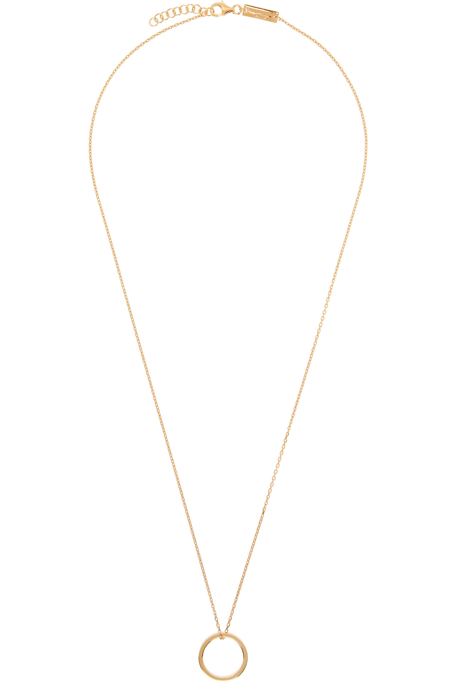 Maison Margiela - Collier Reference à logo et à pendentif de bague
