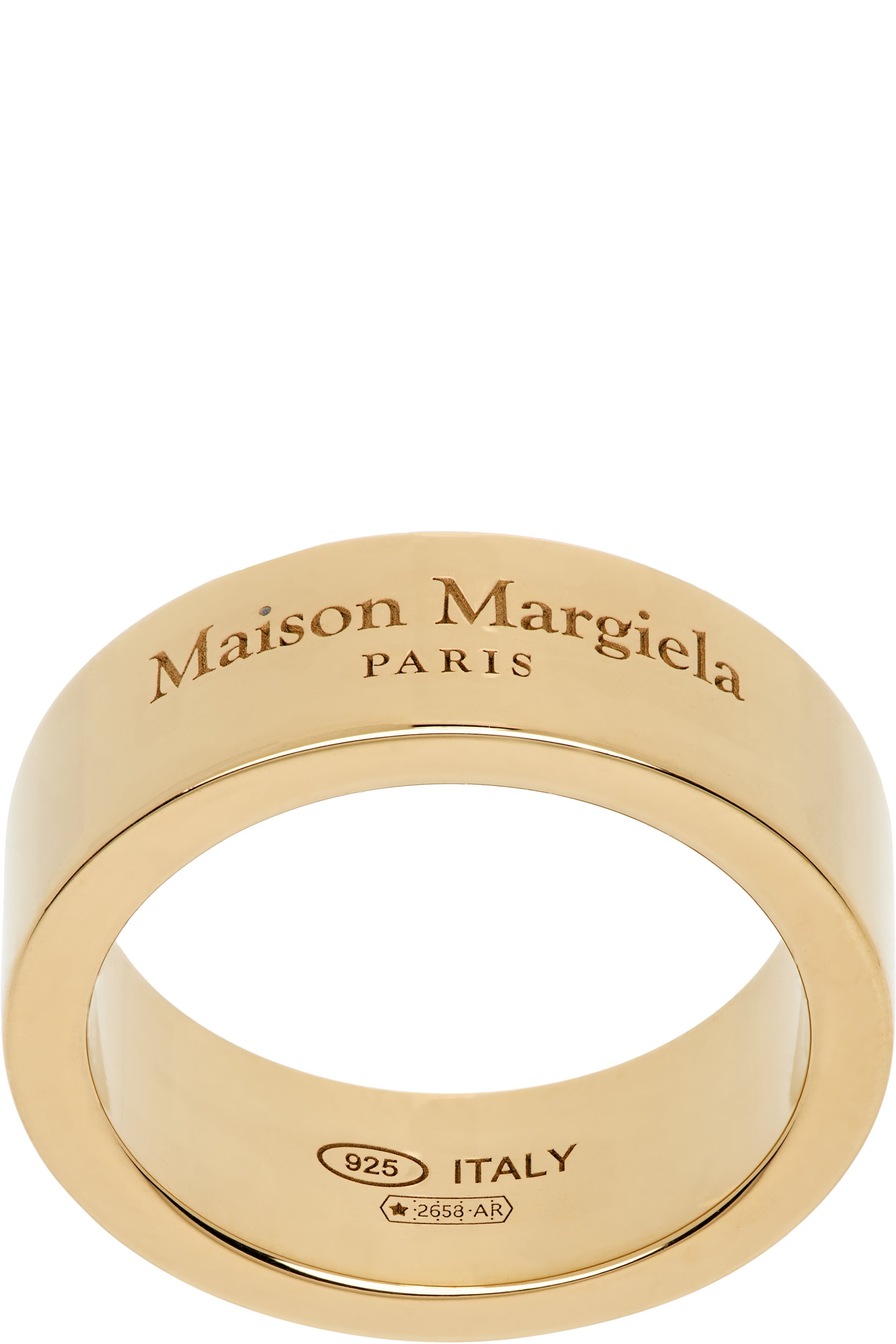 Maison Margiela - Bague Reference à logo