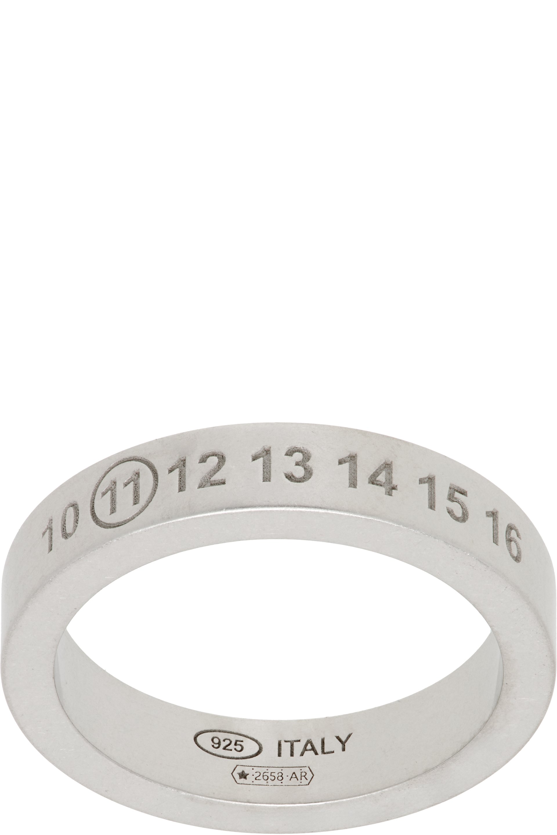 Maison Margiela - Bague Reference à logo