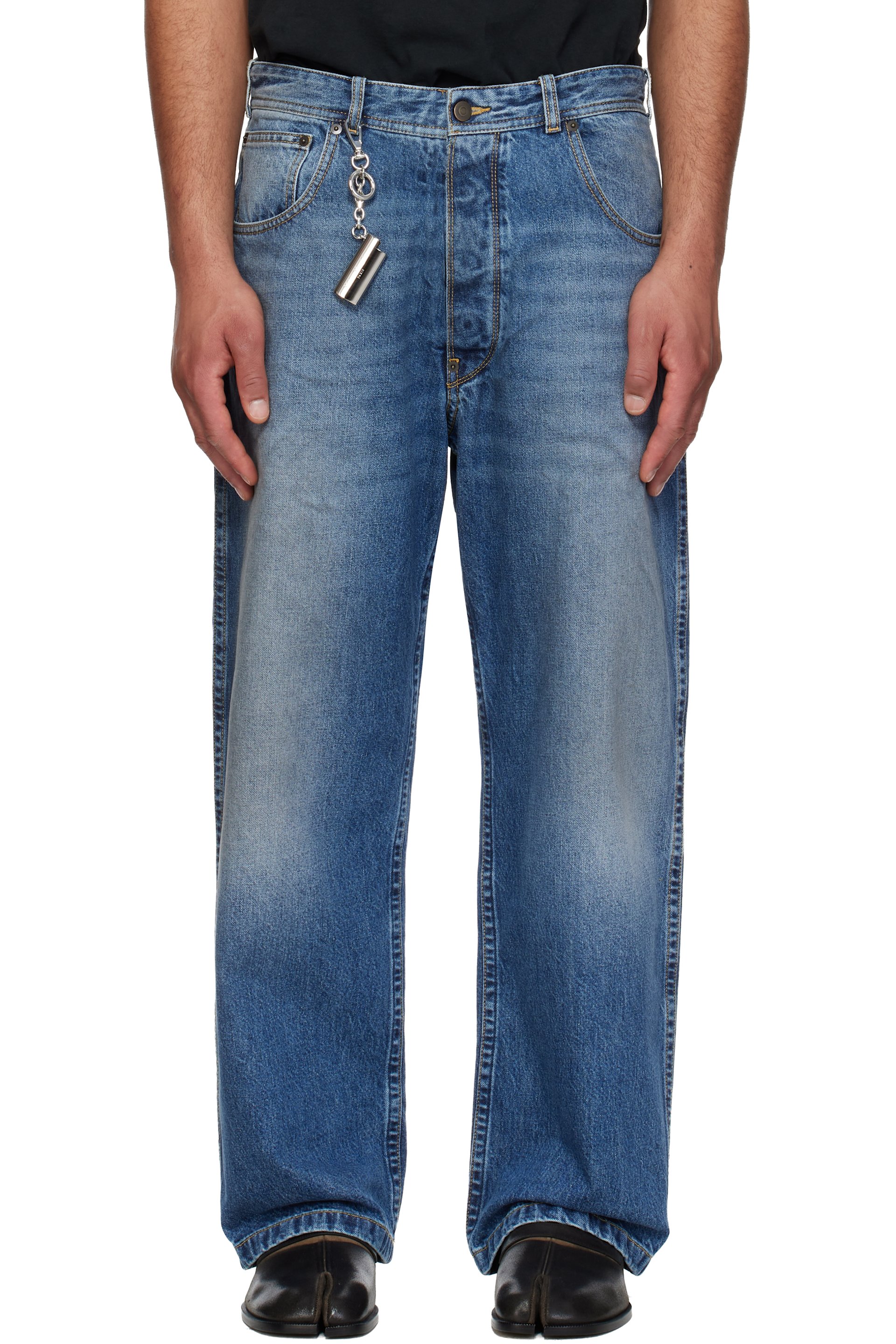 Maison Margiela - Blue Faded Jeans