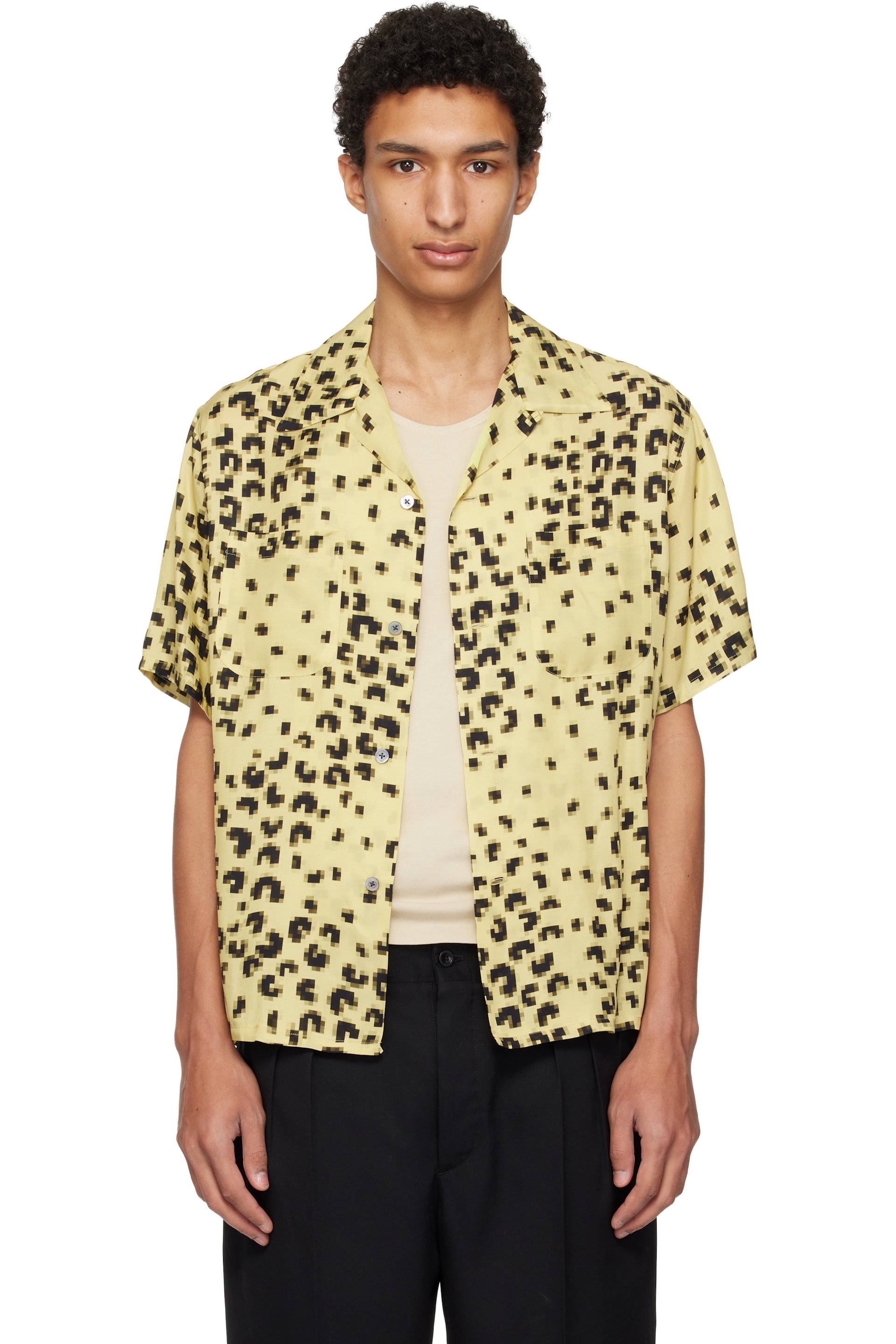 Maison Margiela - Yellow Short-Sleeved Shirt