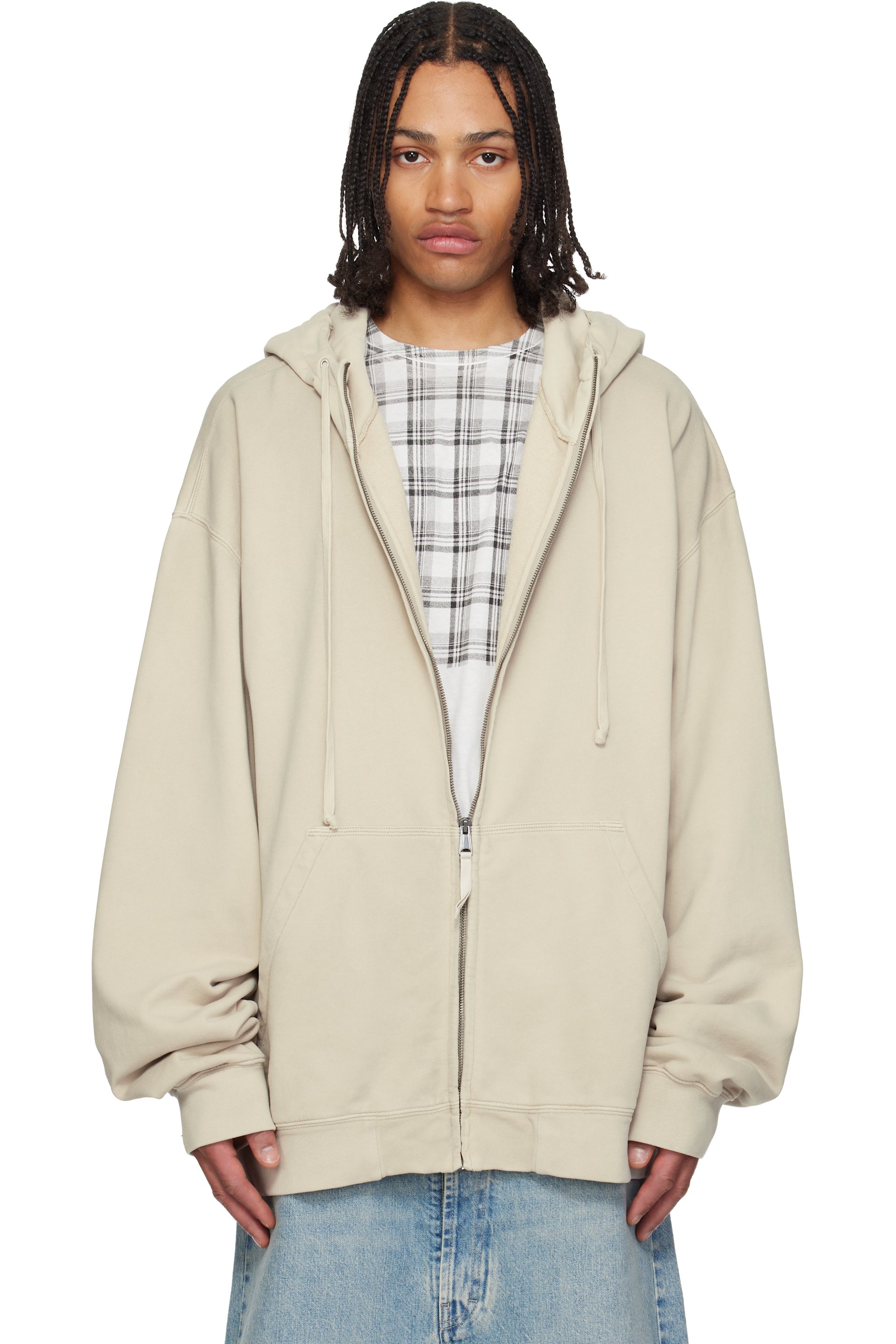 トップス Maison Mariela 1 con hoodie Embroidered Logo Hoodie | Maison Margiela