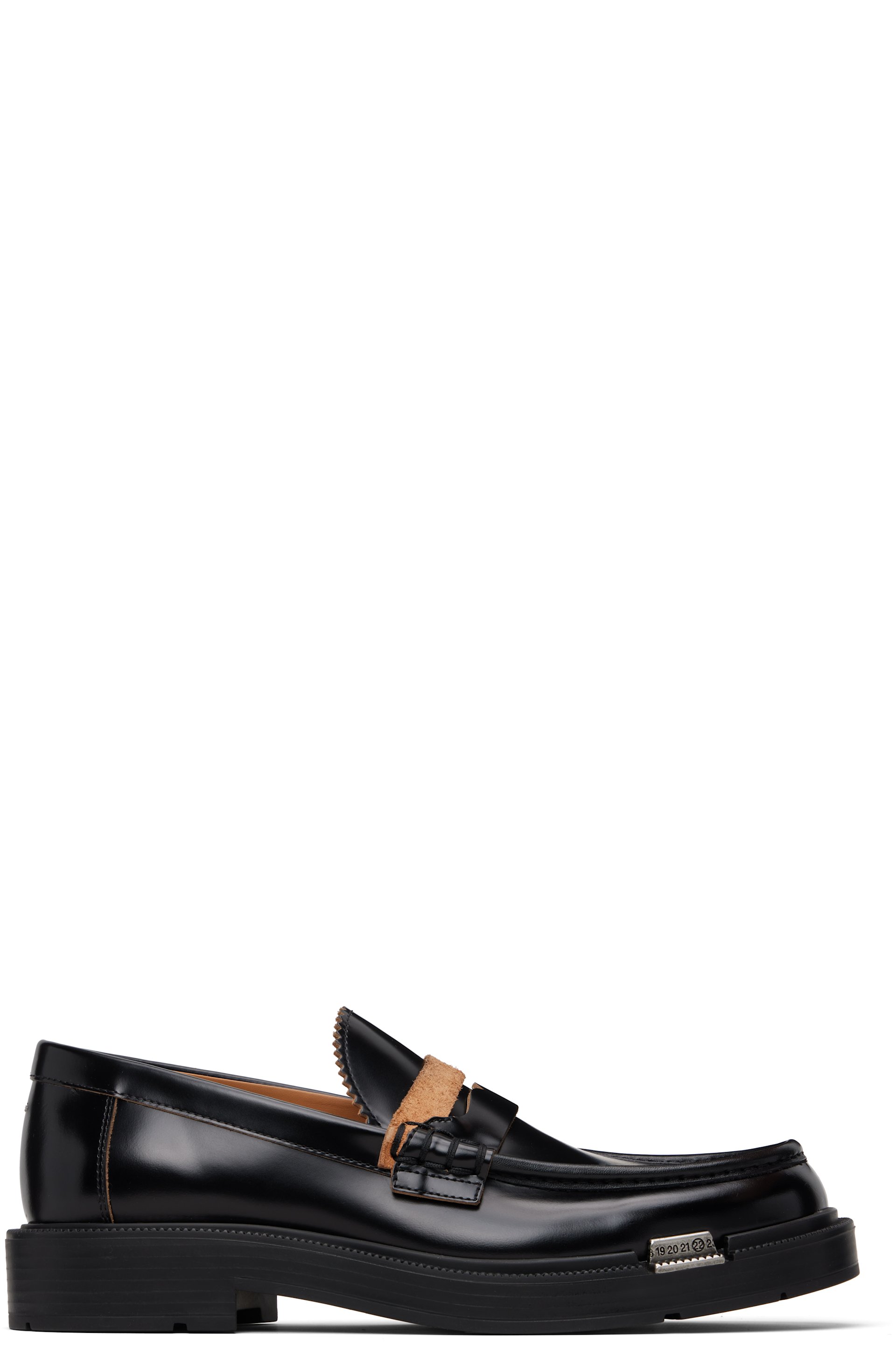 Maison Margiela - Black Décortiqué Loafers
