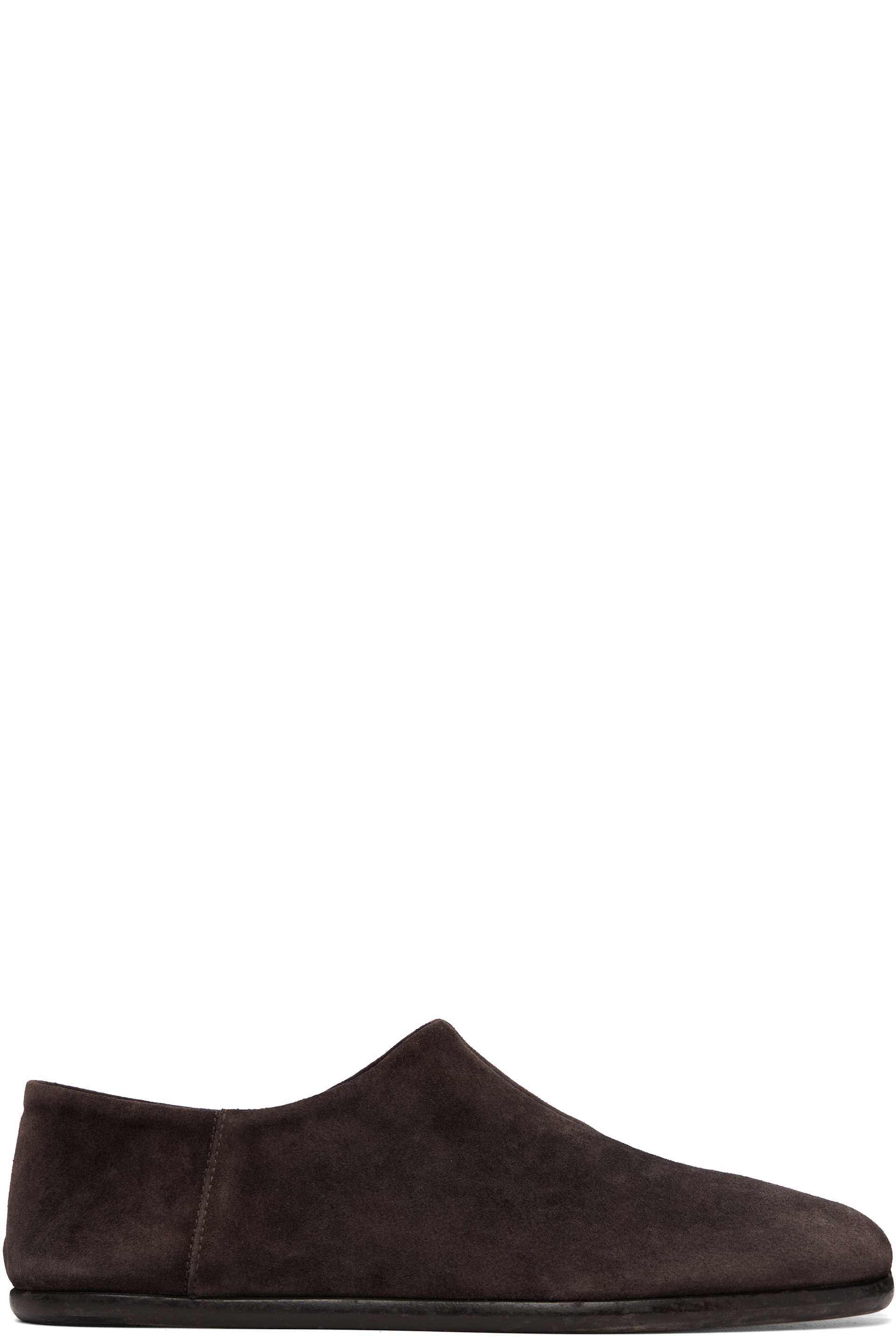 Maison Margiela - Brown Tabi Babouche Loafers