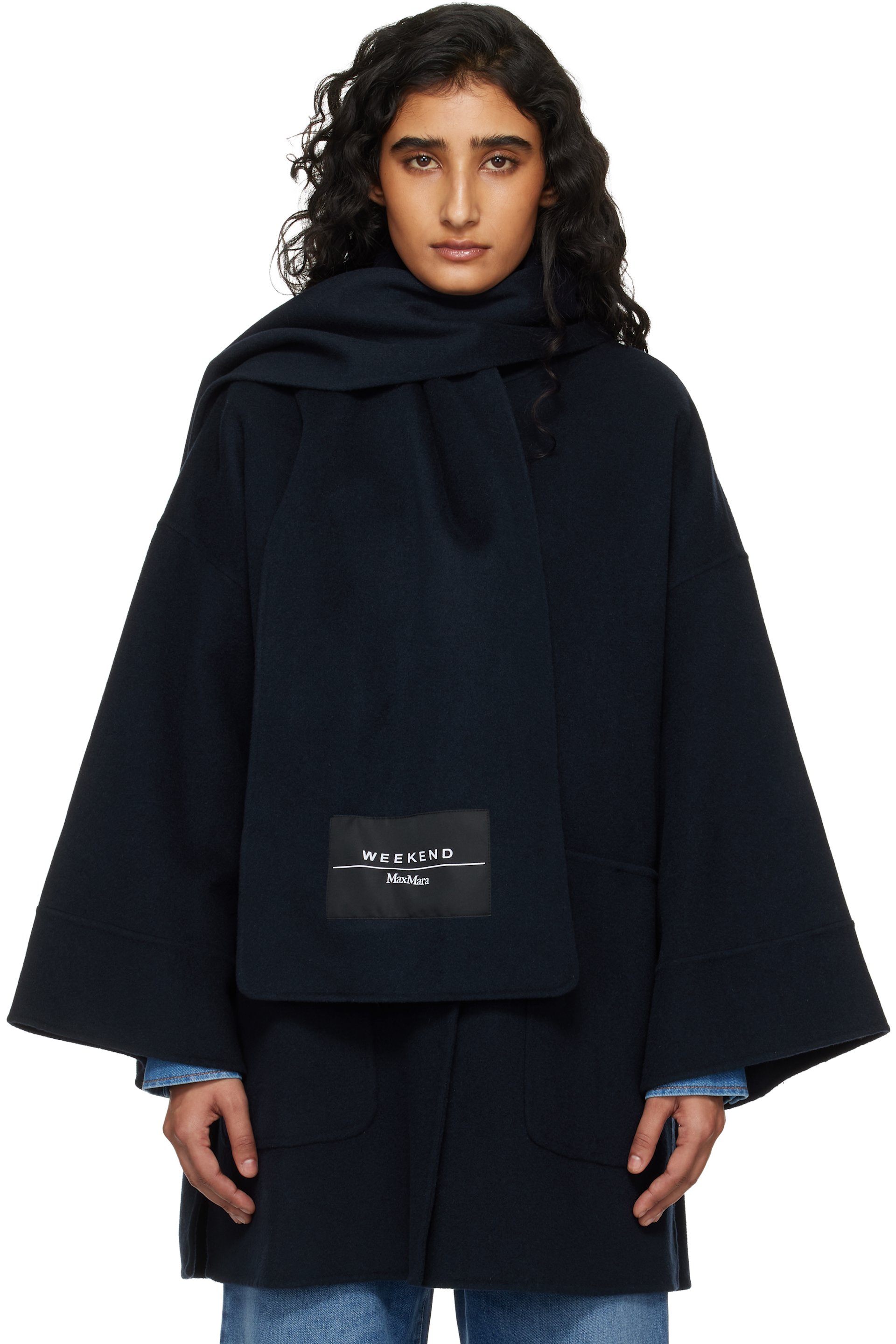 Weekend Max Mara - Navy Fulcro Coat