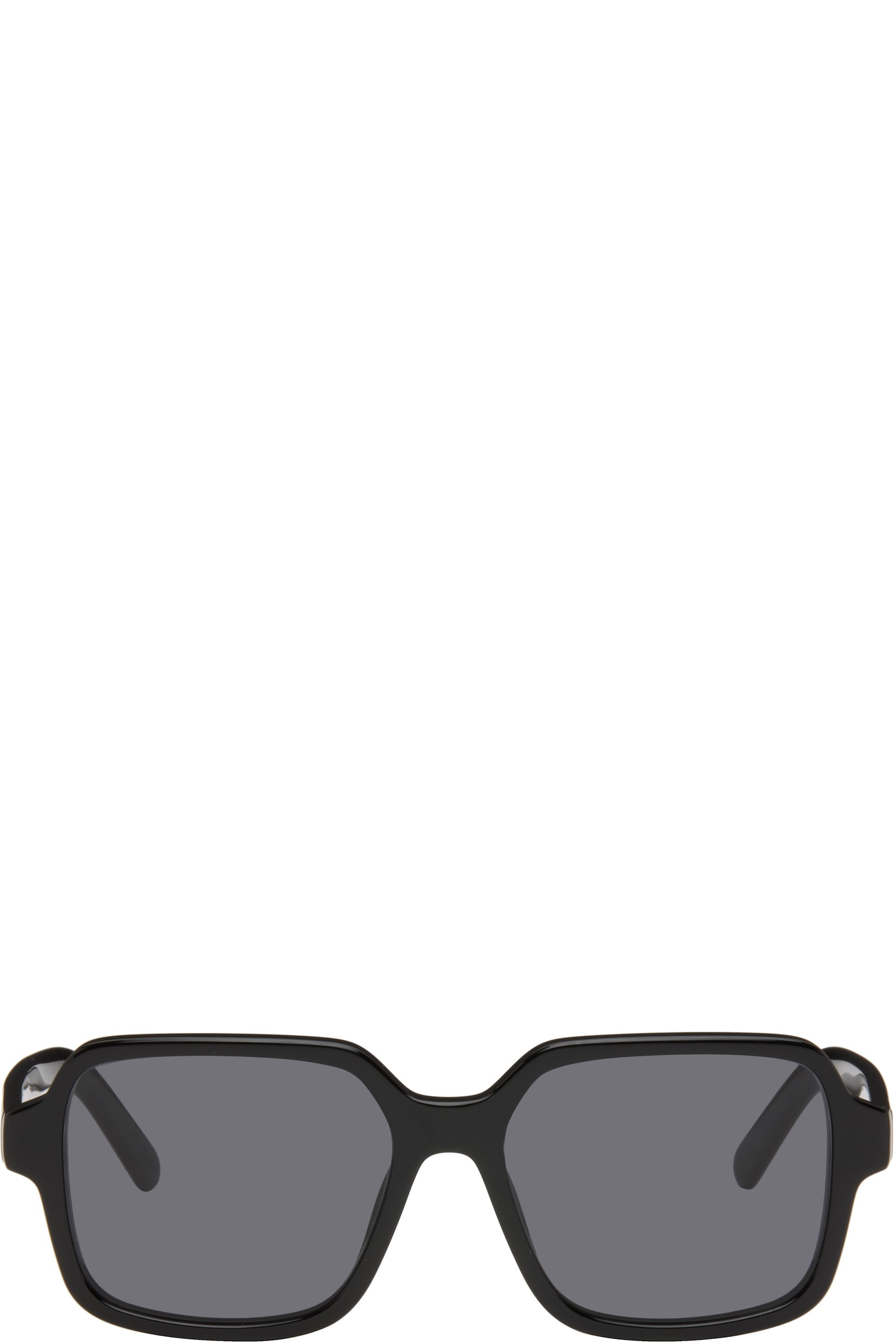 MM6 Maison Margiela - Lunettes de soleil noires 4