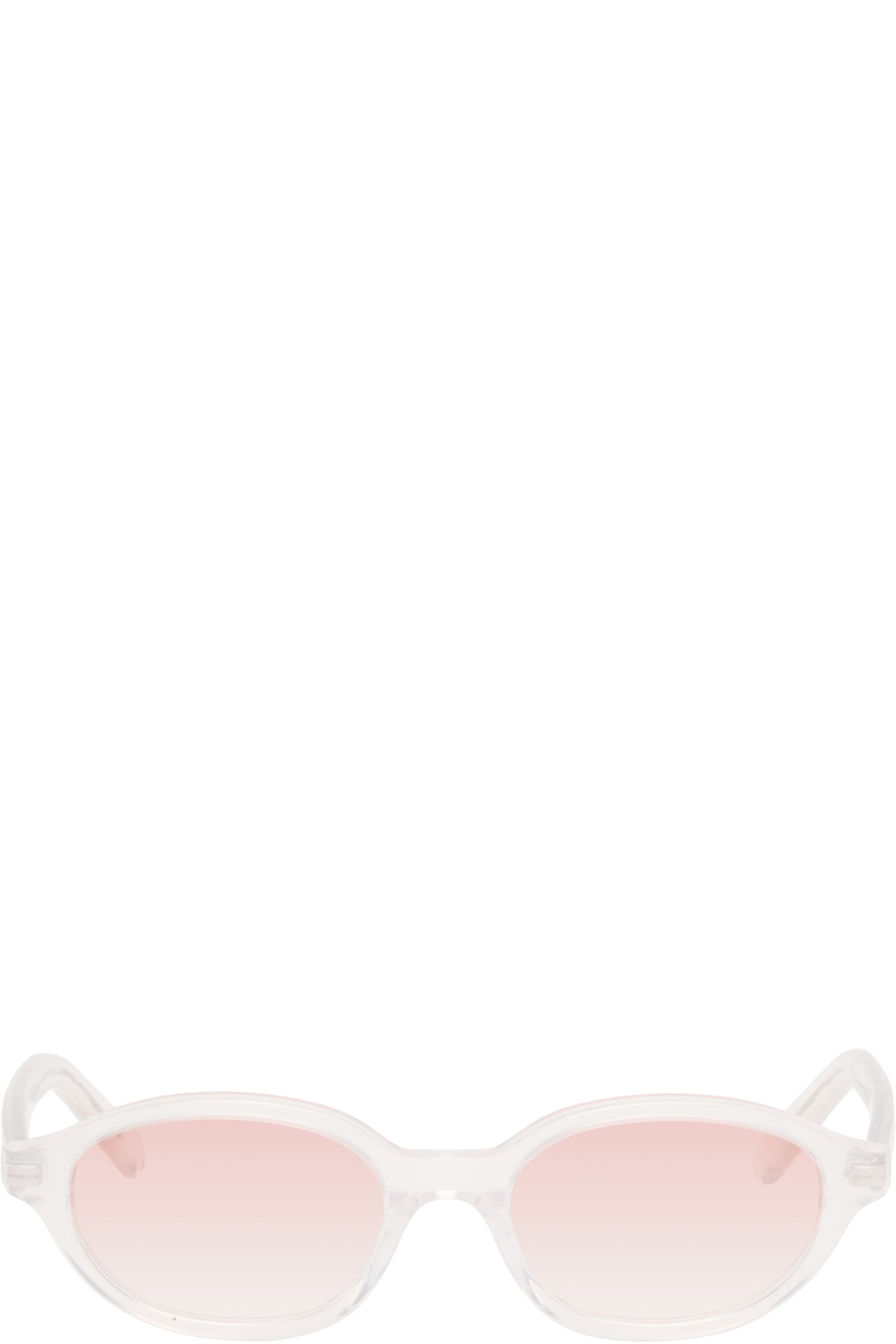MM6 Maison Margiela - Lunettes de soleil blanches 2