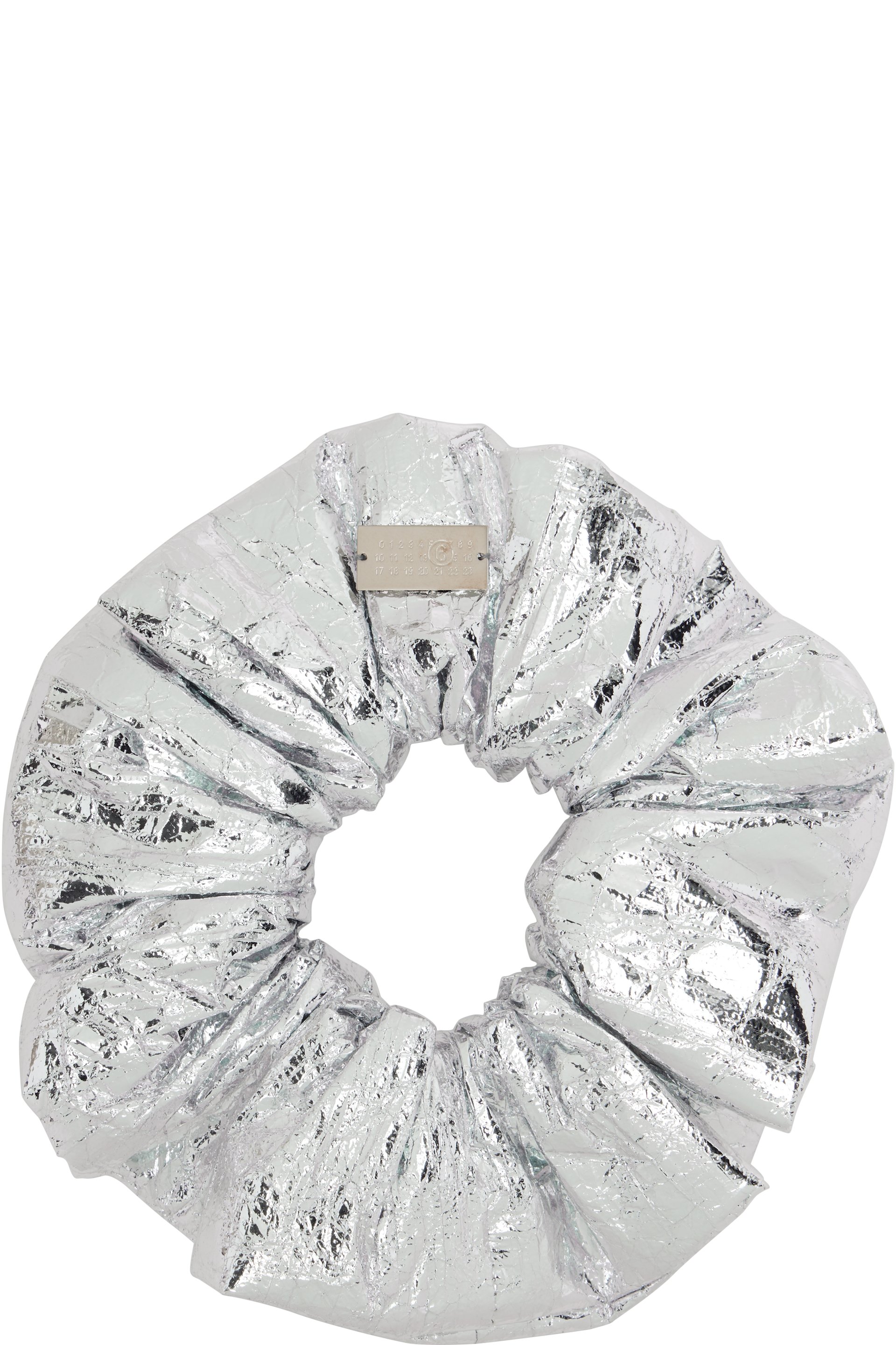 MM6 Maison Margiela - Chouchou Scrancy argenté