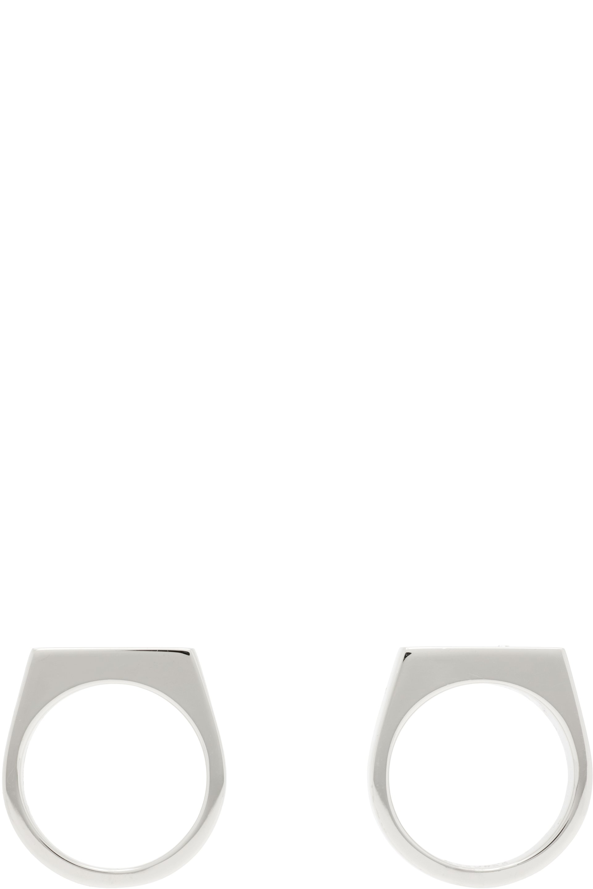 MM6 Maison Margiela - Boucles d'oreilles Chevalier