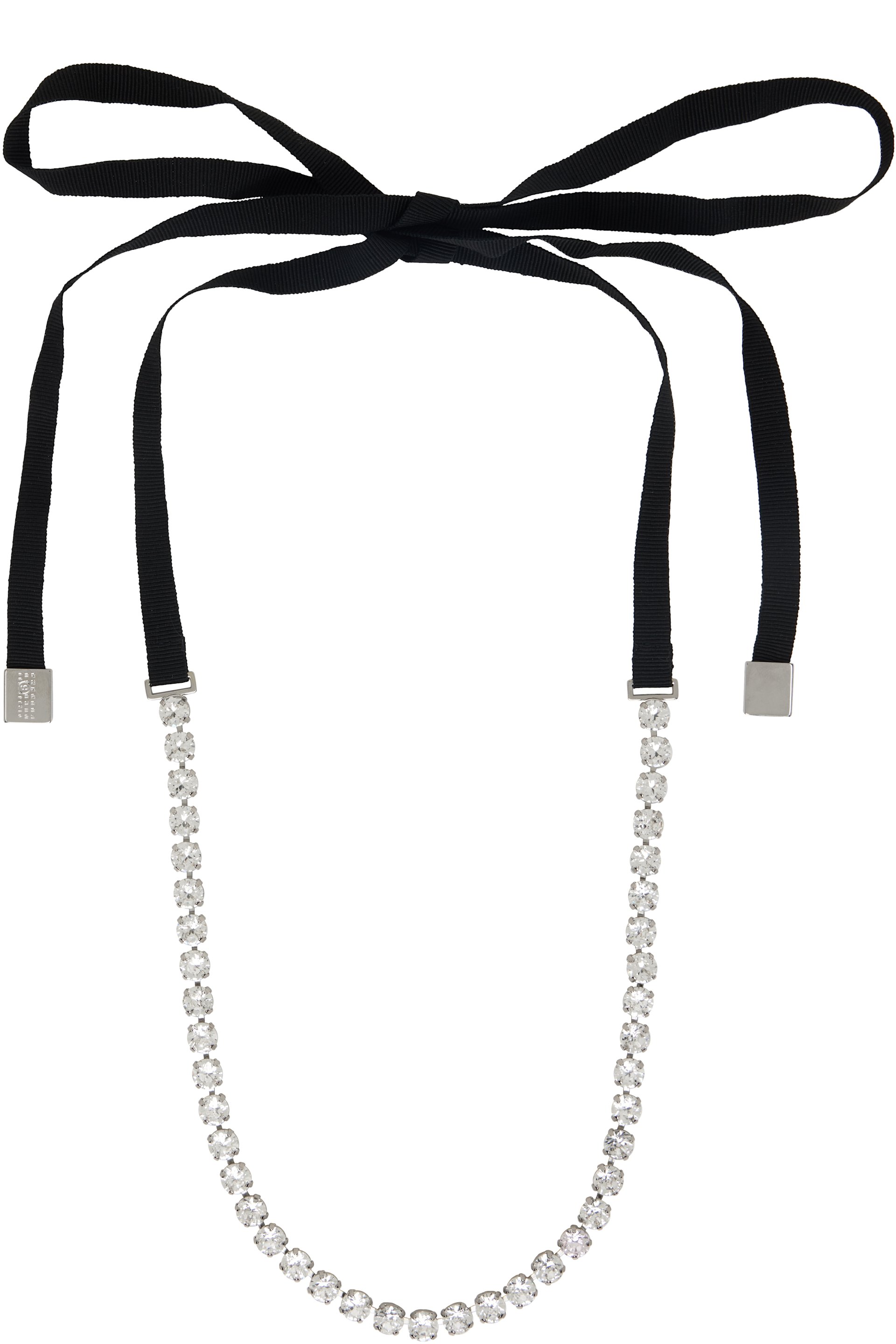 MM6 Maison Margiela - Collier à pierres du Rhin