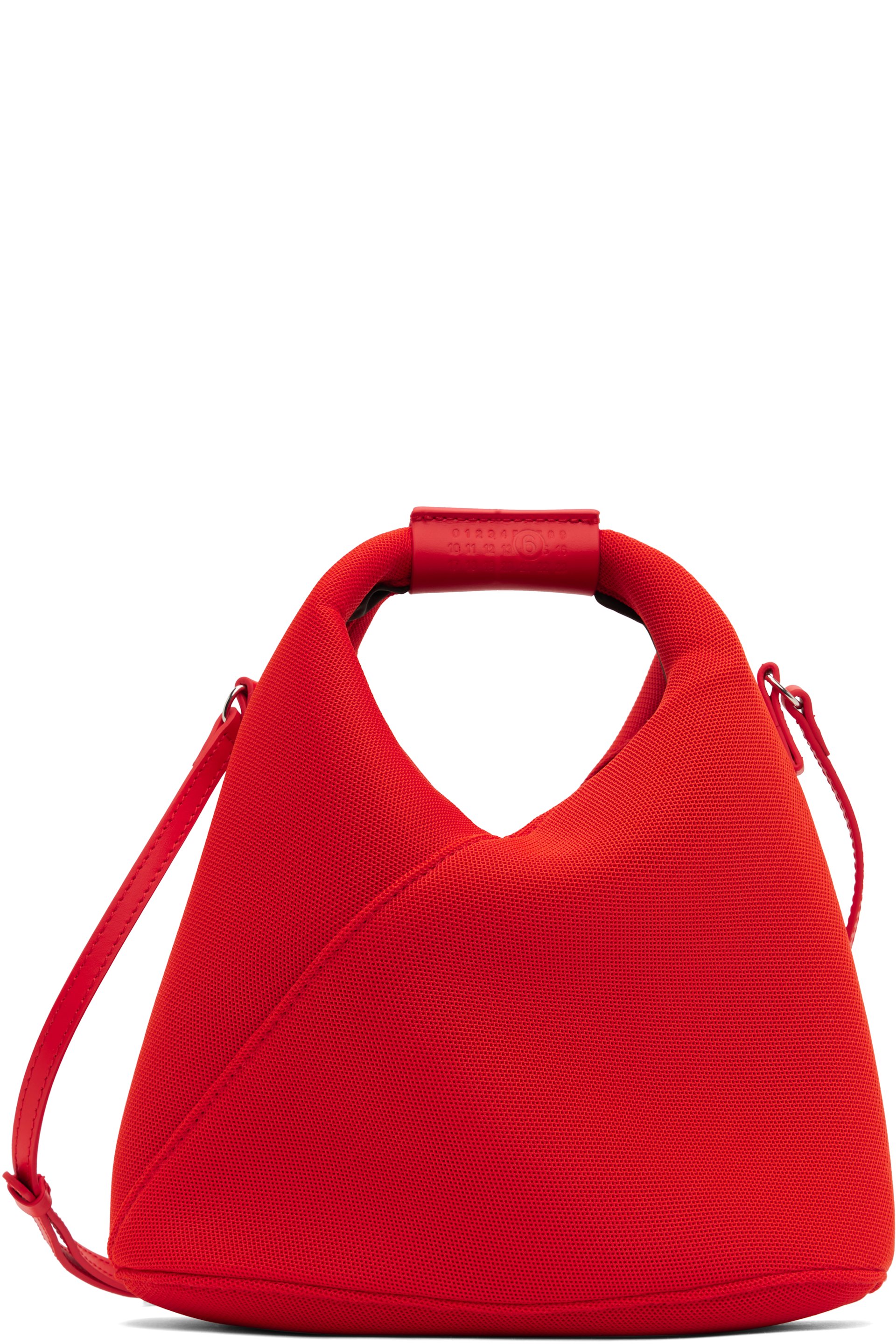 MM6 Maison Margiela - Sac à bandoulière orange en filet