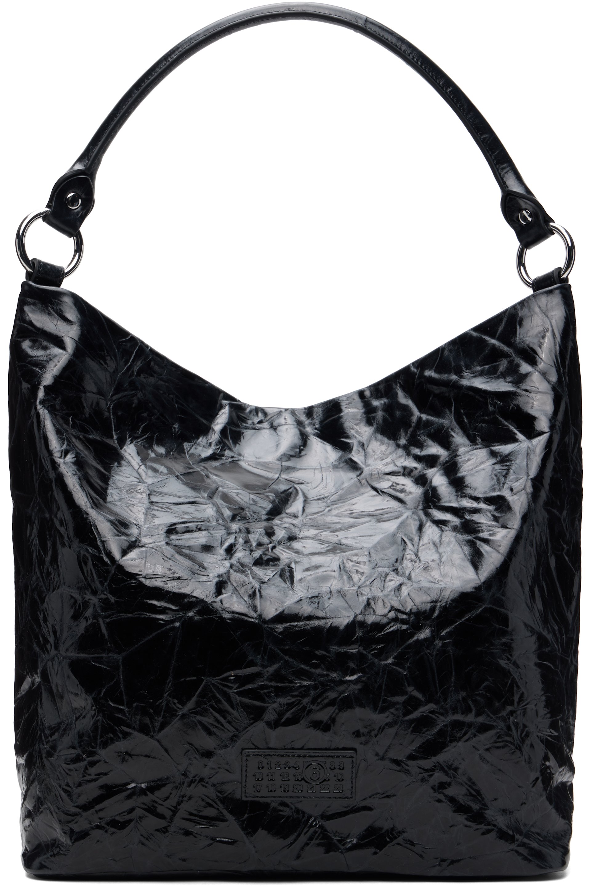 MM6 Maison Margiela: ブラック Numeric トートバッグ | SSENSE 日本 MM6 Maison Margiela: ブラック Numeric トートバッグ | SSENSE 日本