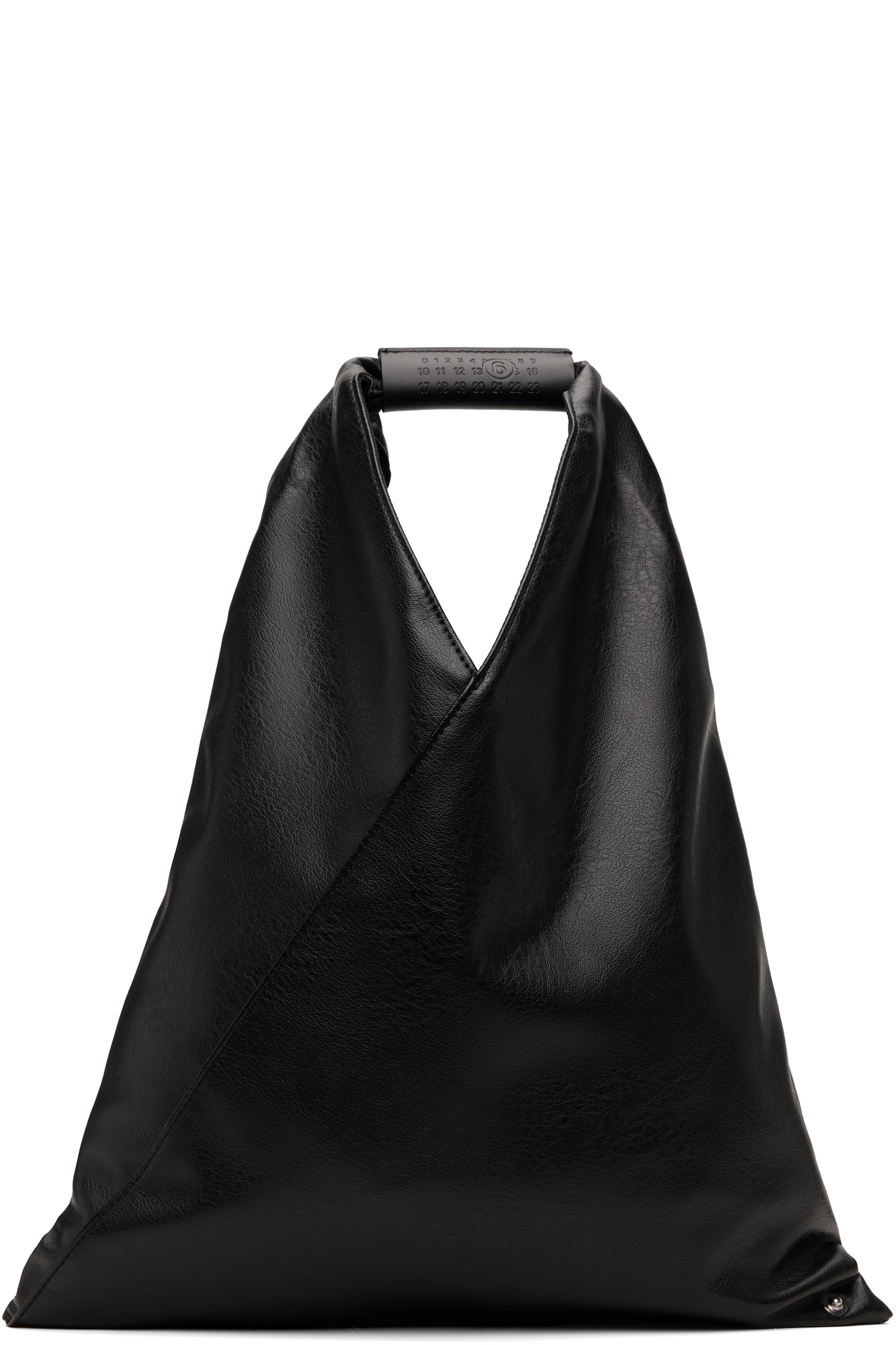 MM6 Maison Margiela - Petit cabas triangulaire noir