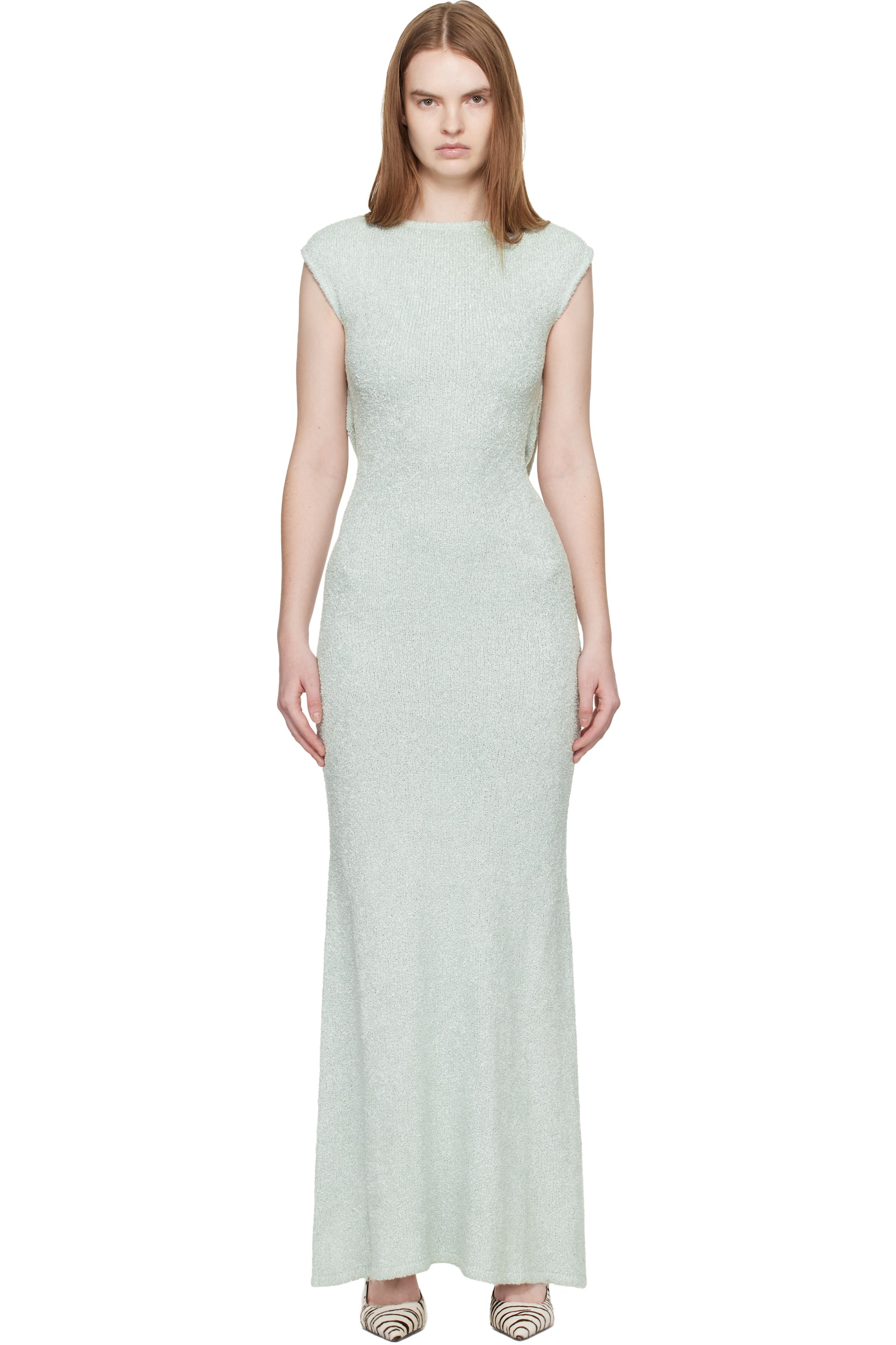 Aya Muse - Robe longue Stella verte