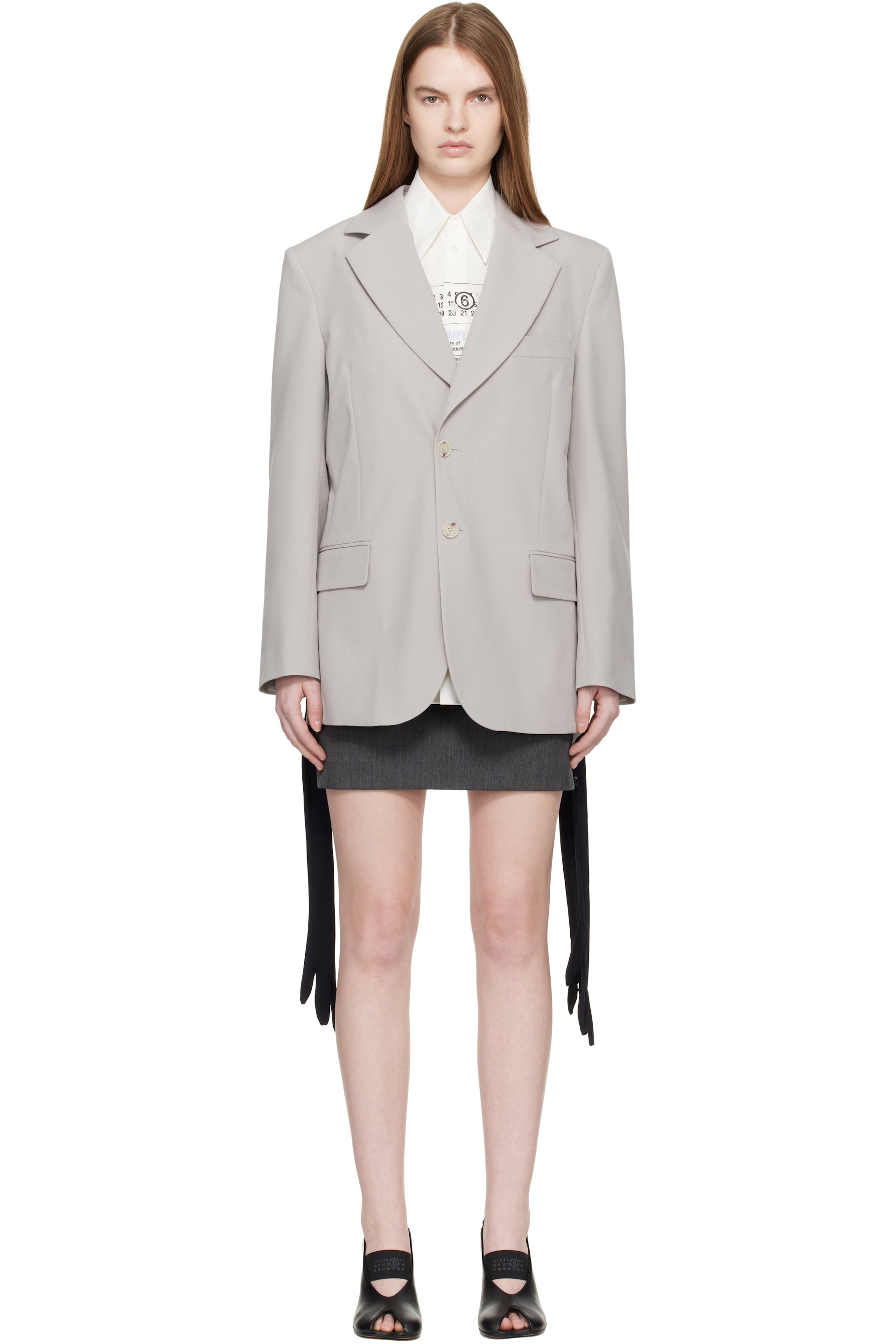 ウィメンズ用 MM6 Maison Margiela テーラードジャケット | SSENSE 日本