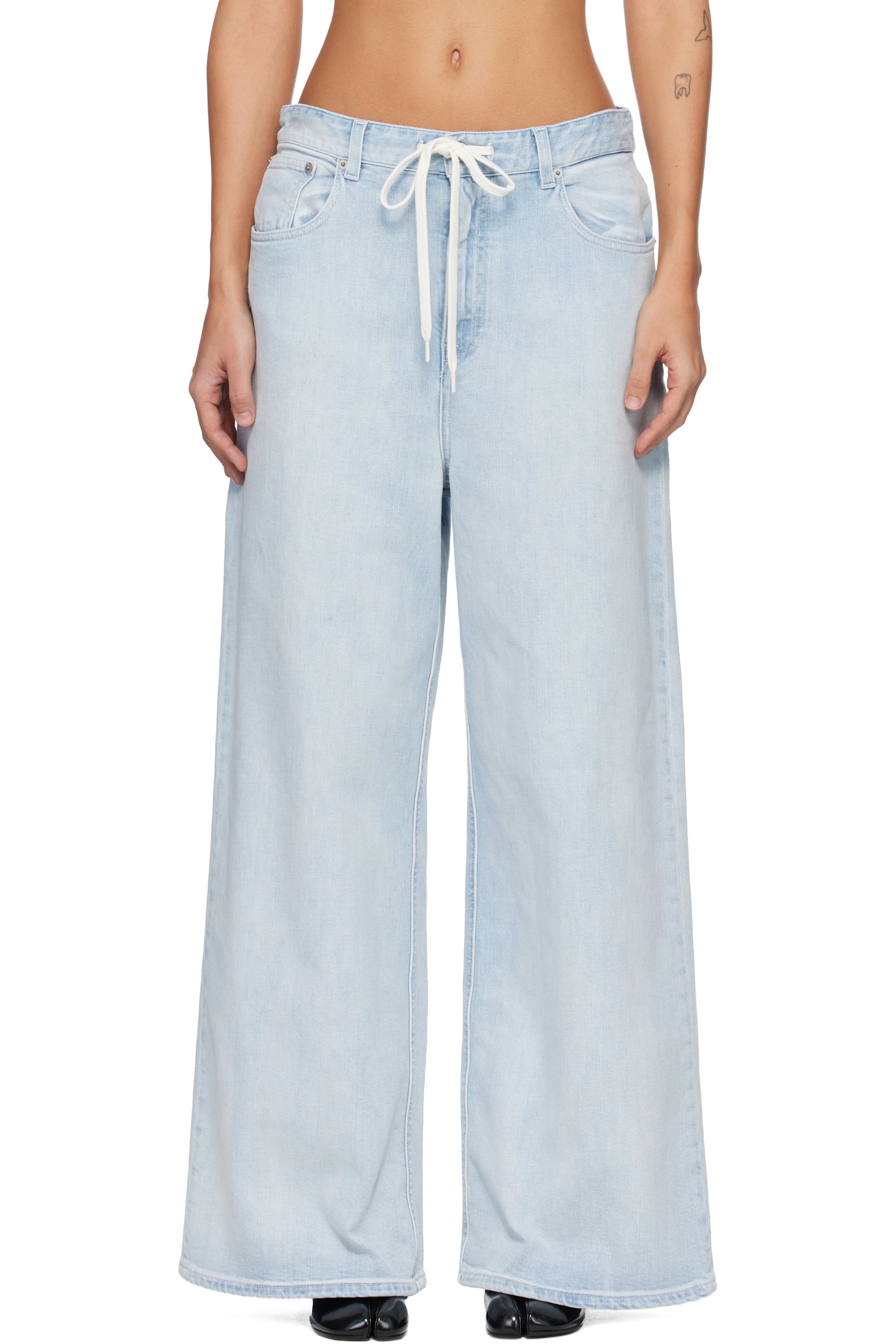 MM6 Maison Margiela - Jean ample bleu