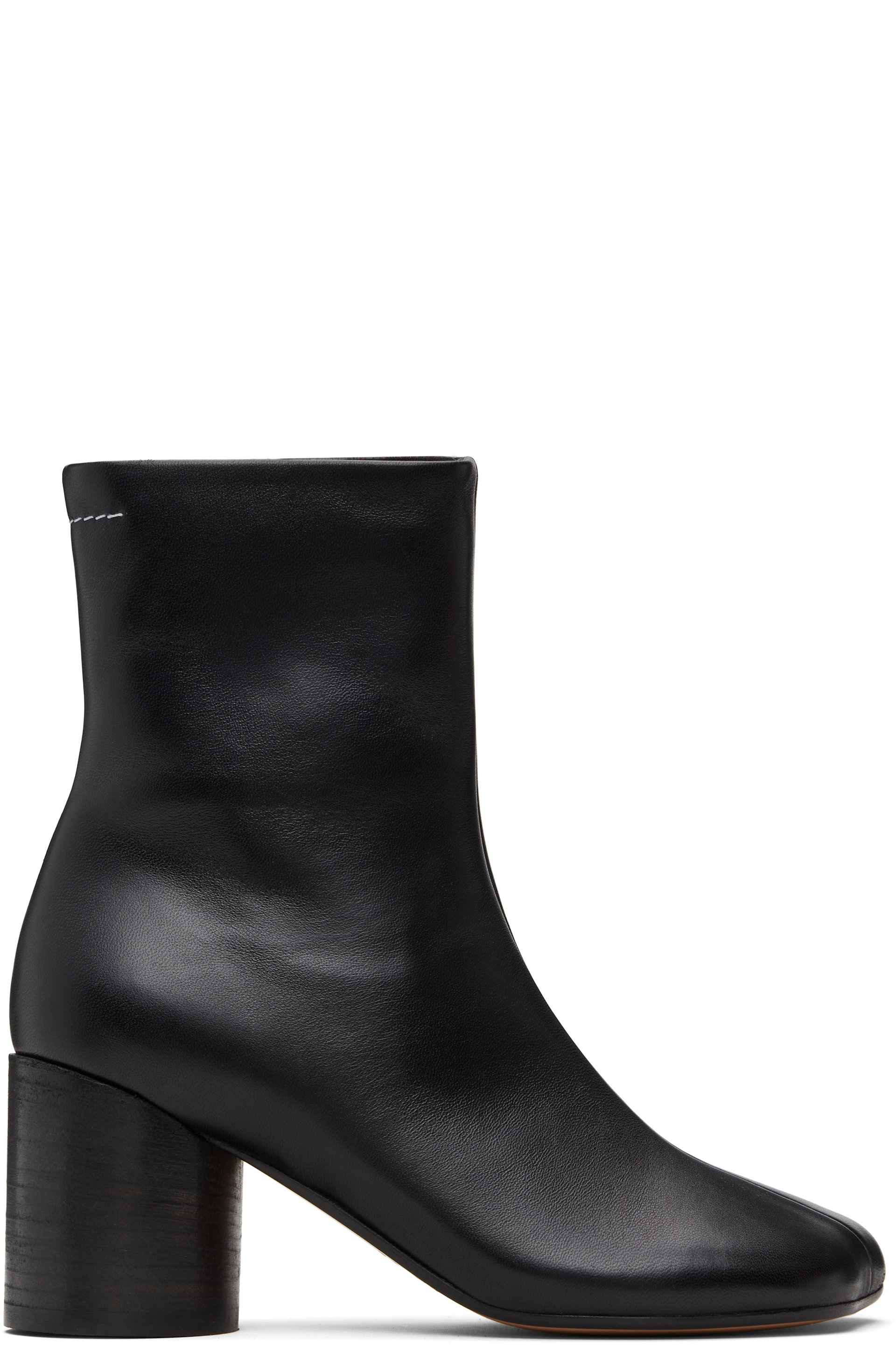 MM6 Maison Margiela - Bottines noires à bout anatomique