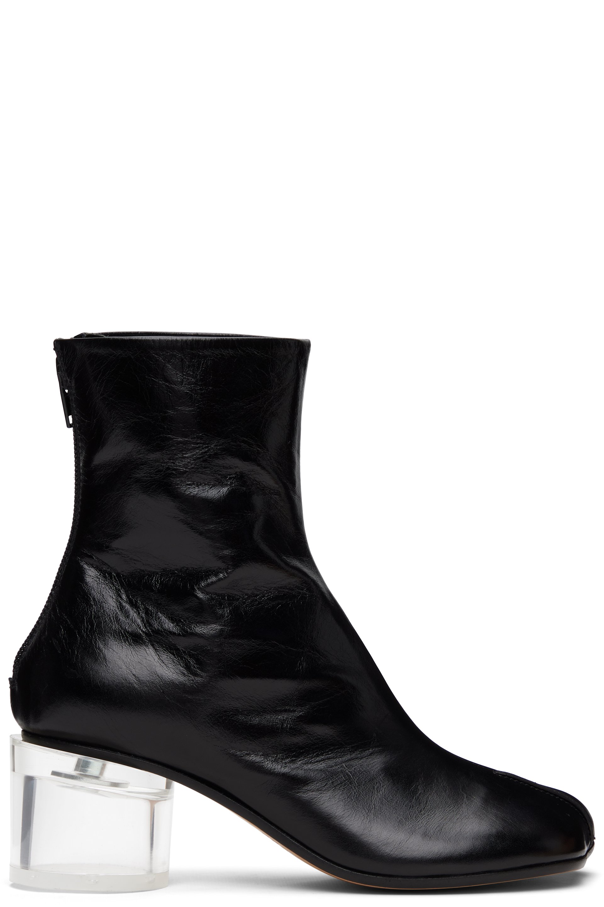 MM6 Maison Margiela - Bottines noires à bout anatomique
