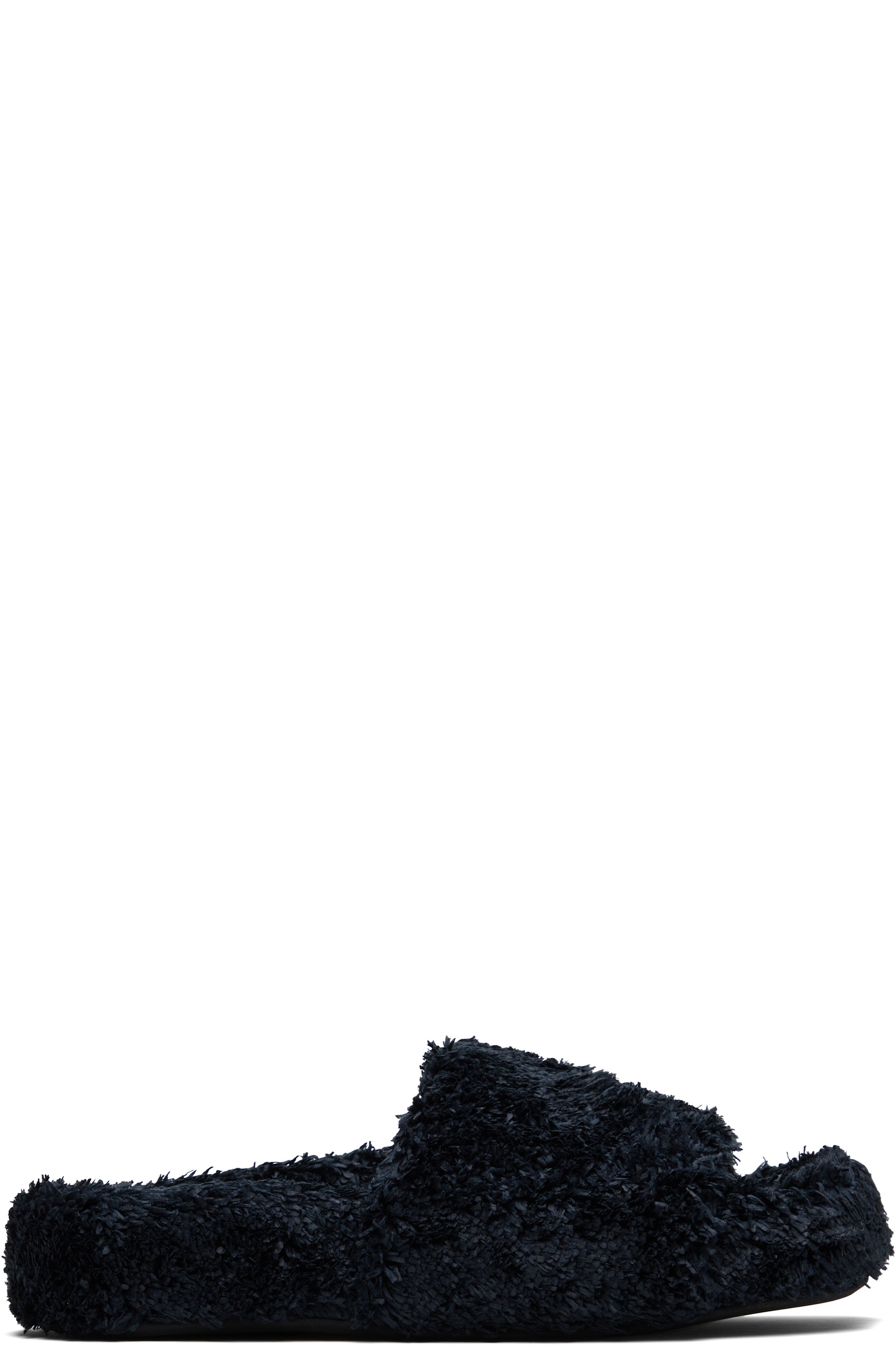 MM6 Maison Margiela - Sandales Spugna noires à motif vichy