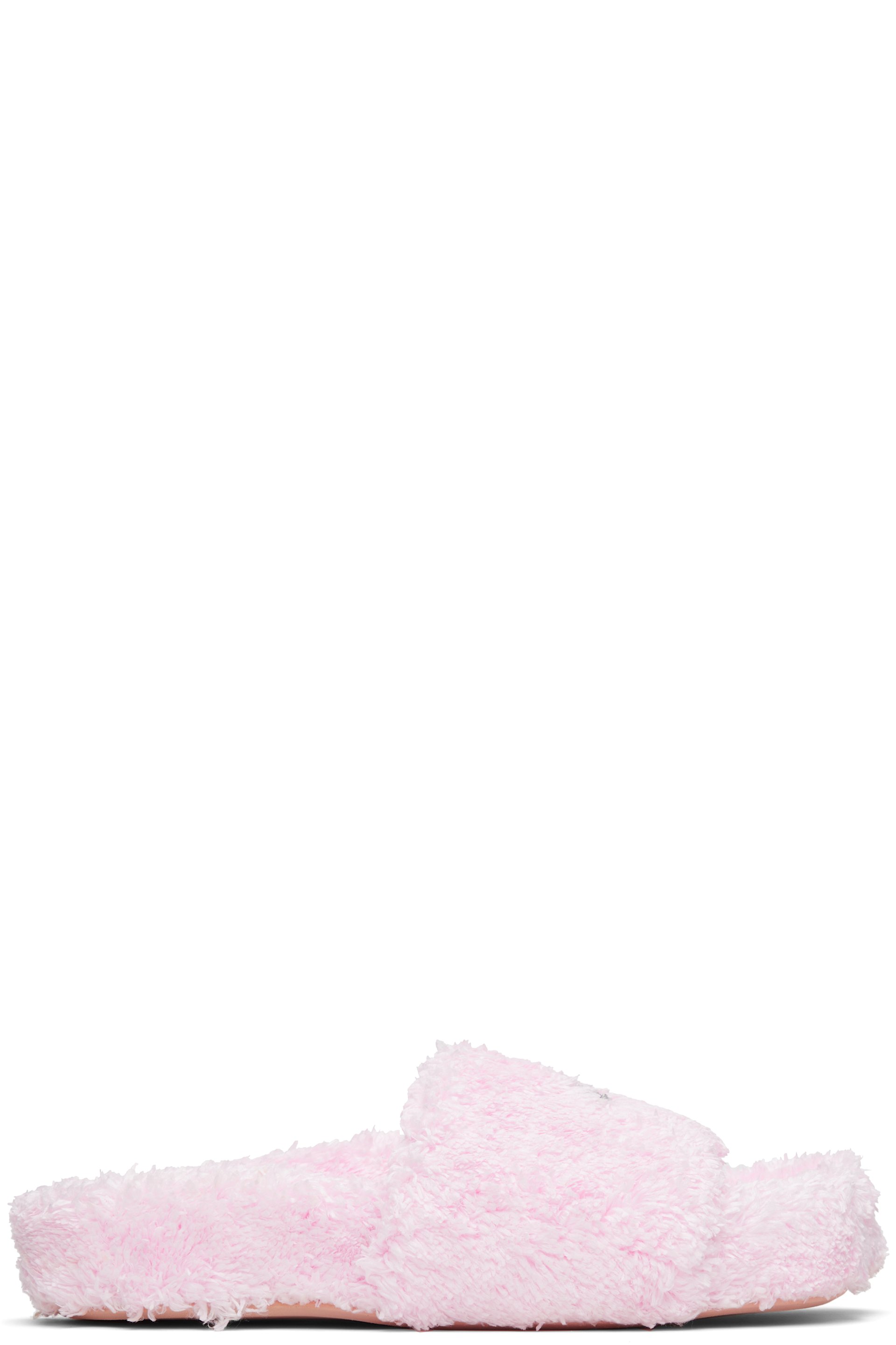 MM6 Maison Margiela - Sandales Spugna roses à motif vichy