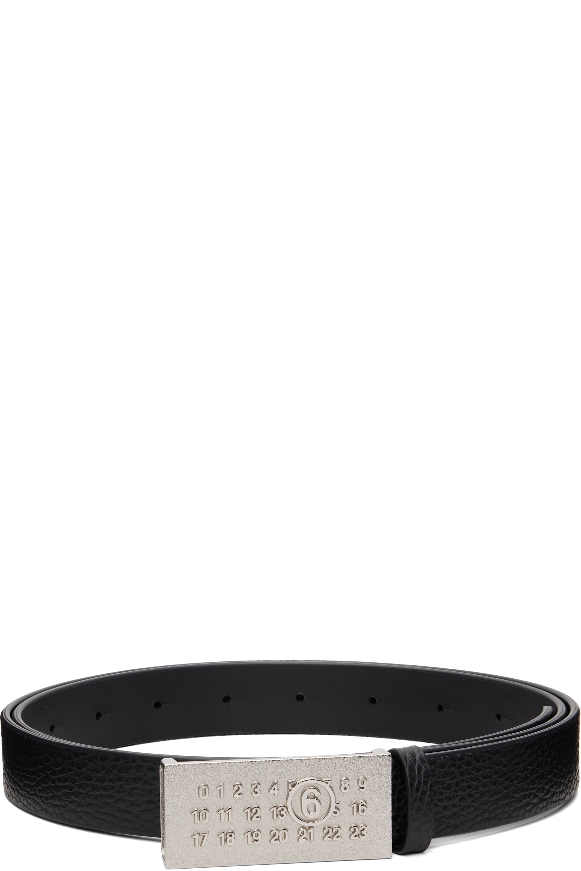 Black Numeric Belt by MM6 Maison Margiela on Sale