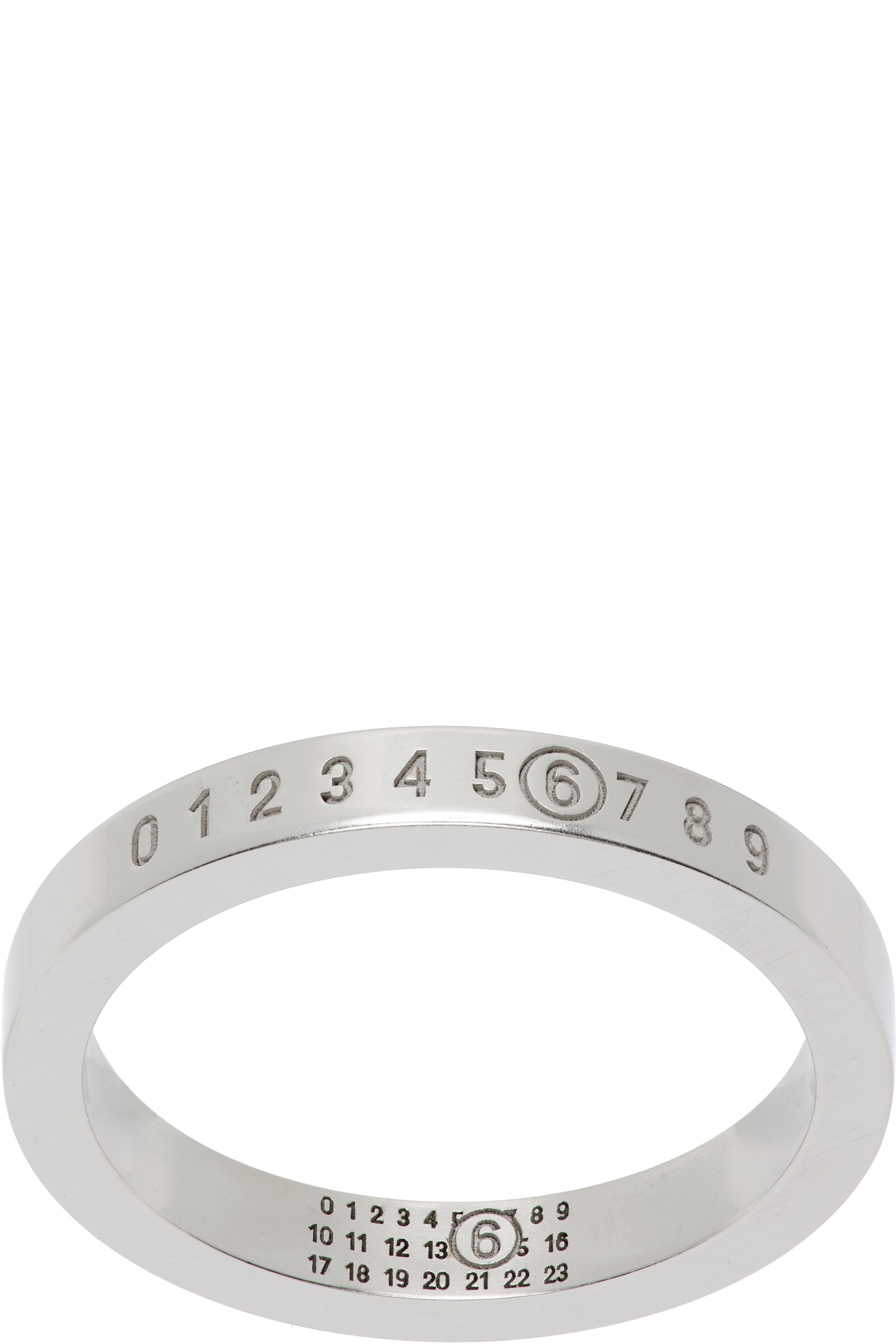 MM6 Maison Margiela - Numeric Minimal Signature リング