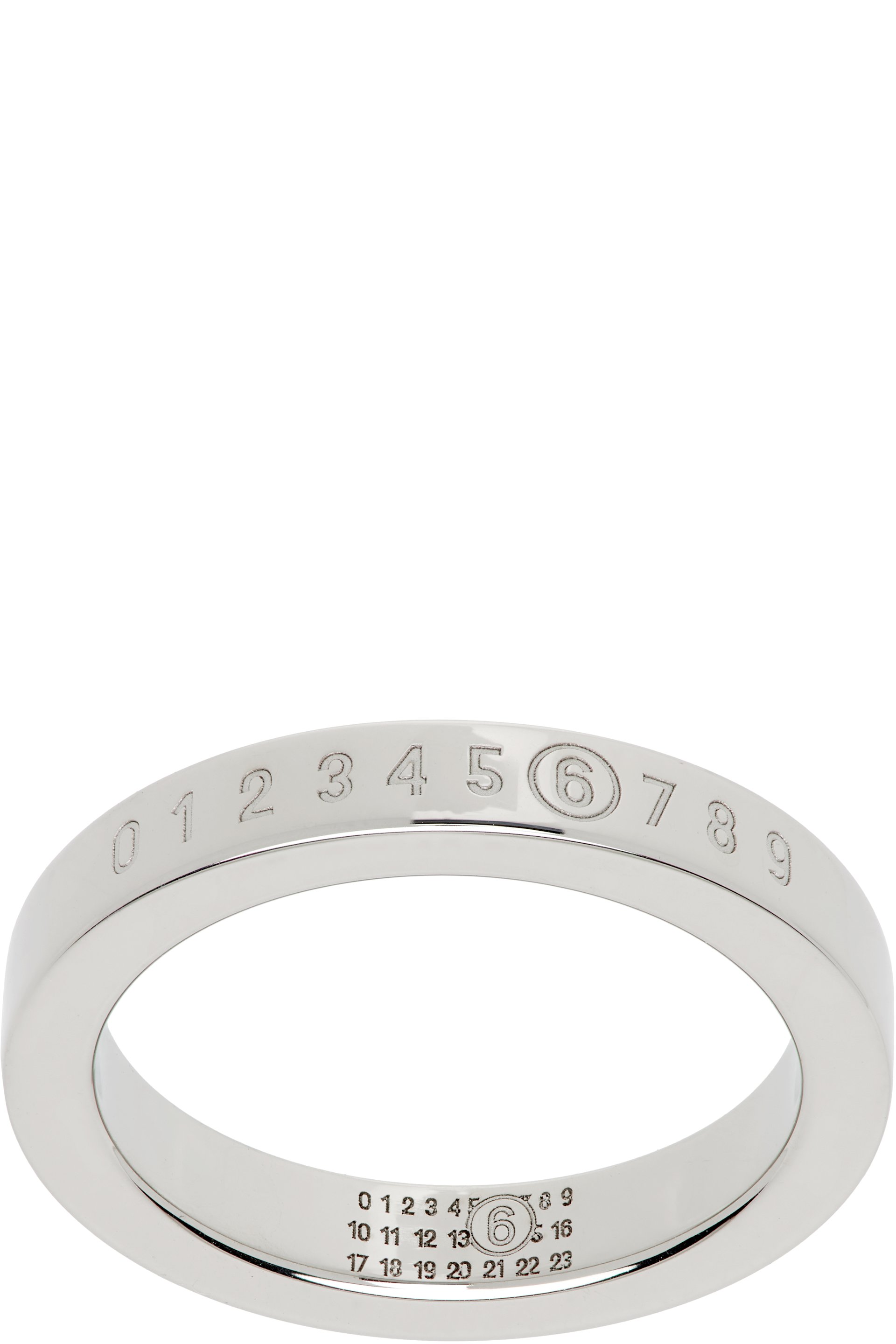 MM6 Maison Margiela - Numeric Minimal Signature リング